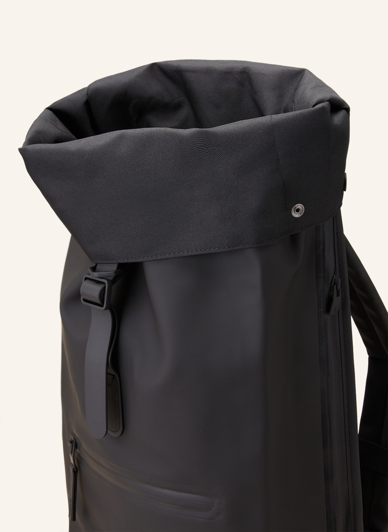 RAINS Backpack with laptop compartment, Color: BLACK (Image 3)