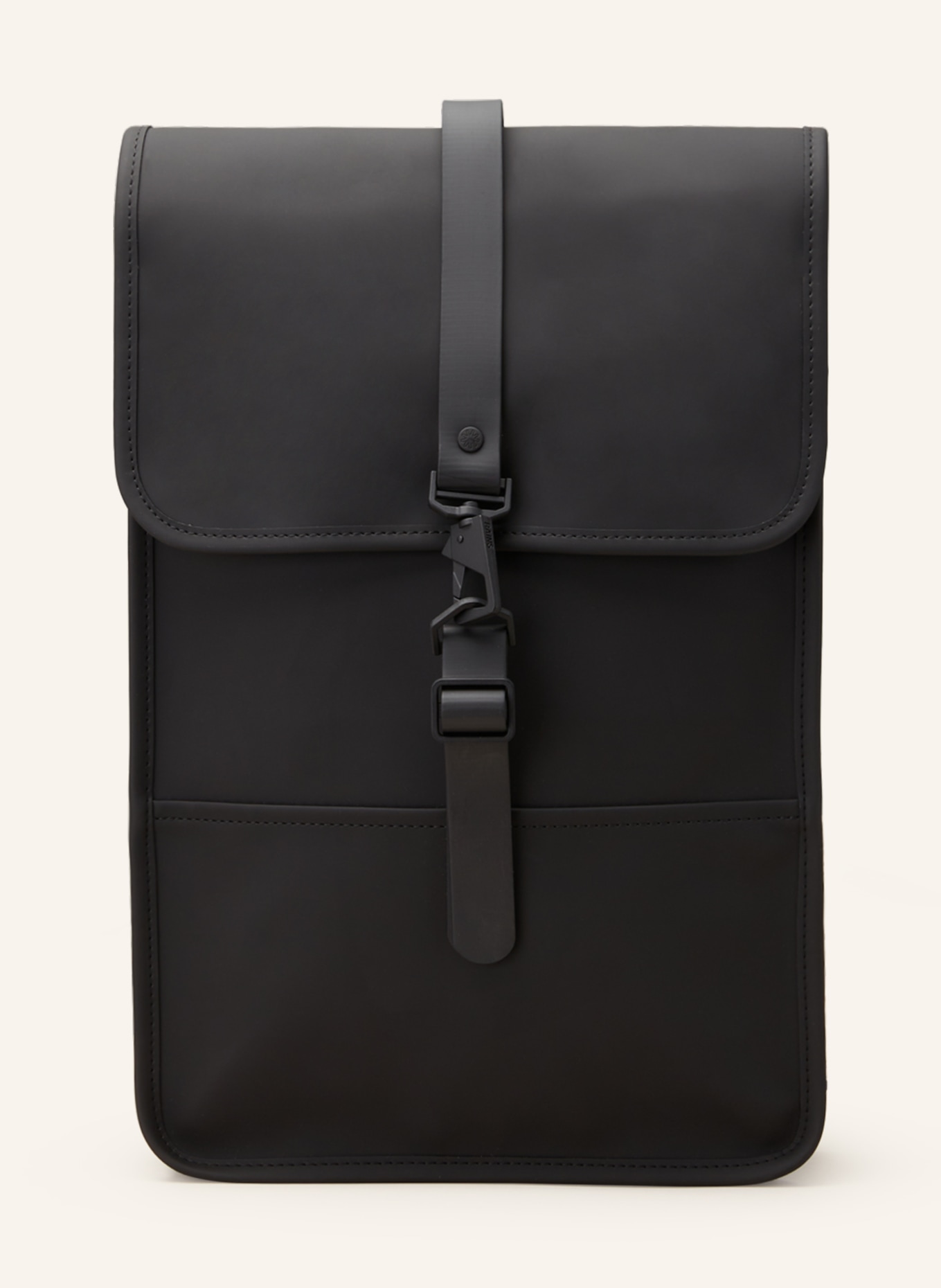 RAINS Backpack MINI with laptop compartment, Color: BLACK (Image 1)