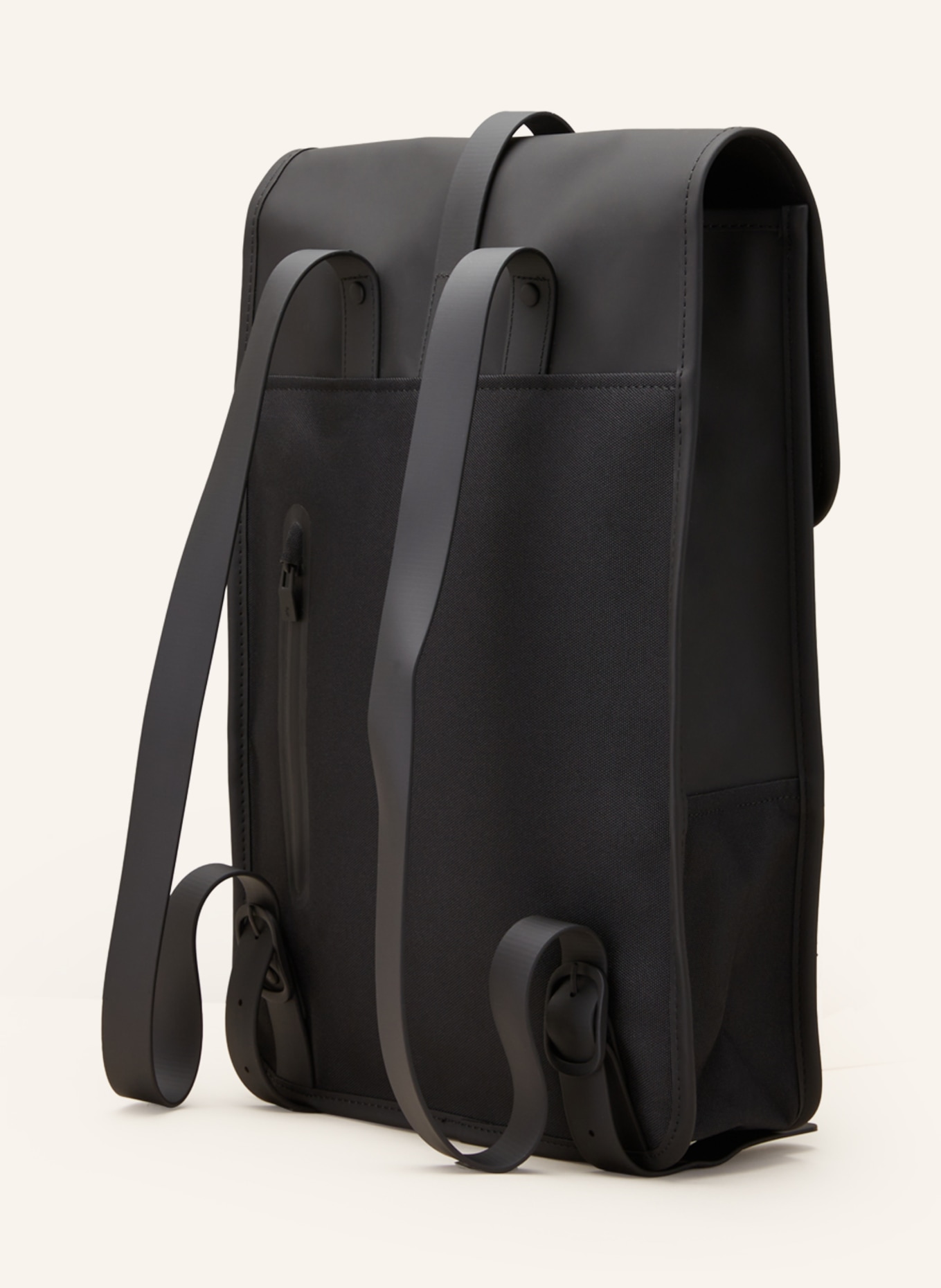 RAINS Backpack MINI with laptop compartment, Color: BLACK (Image 2)
