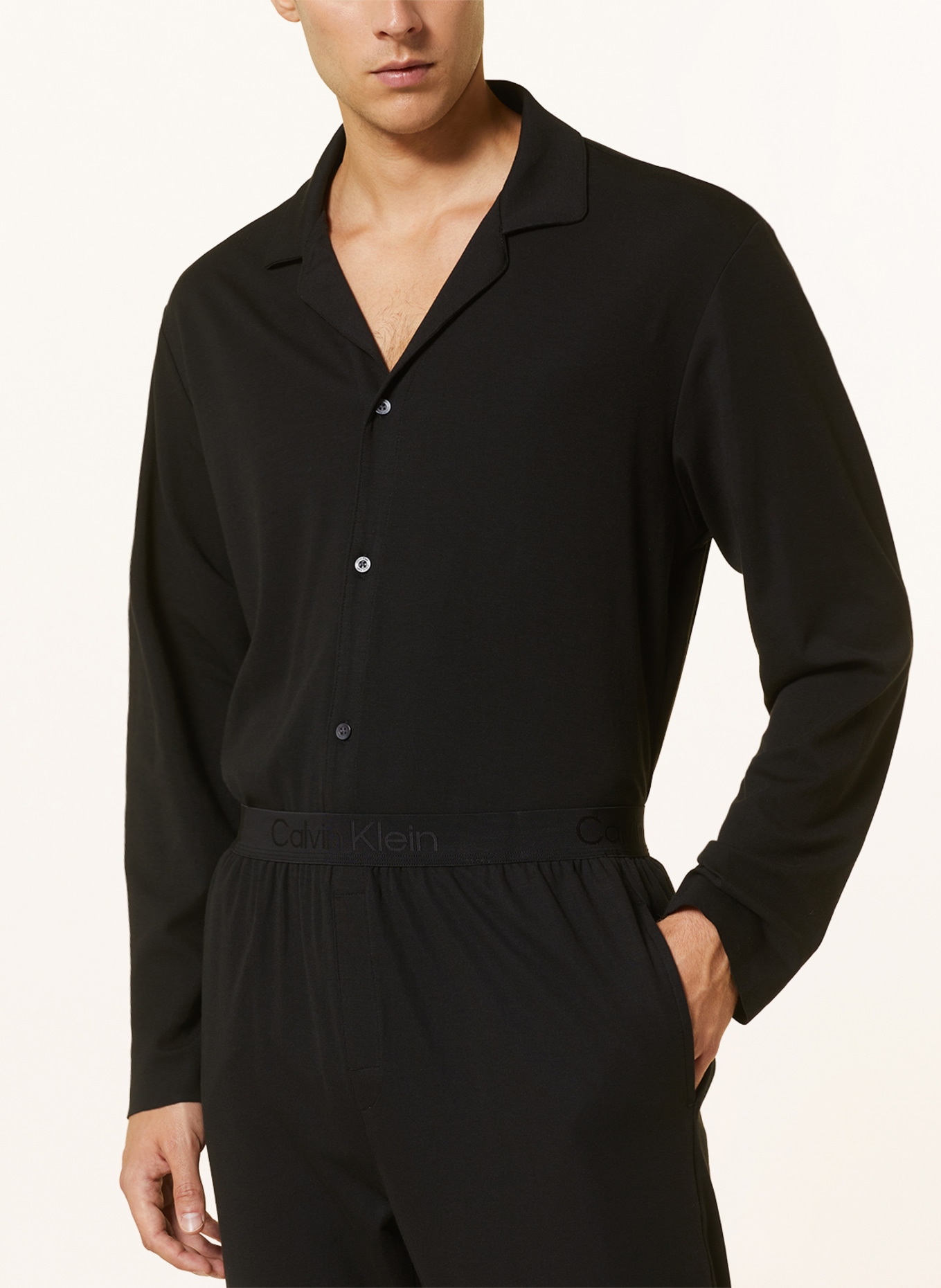 Calvin Klein Schlafanzug CK BLACK, Farbe: SCHWARZ (Bild 4)