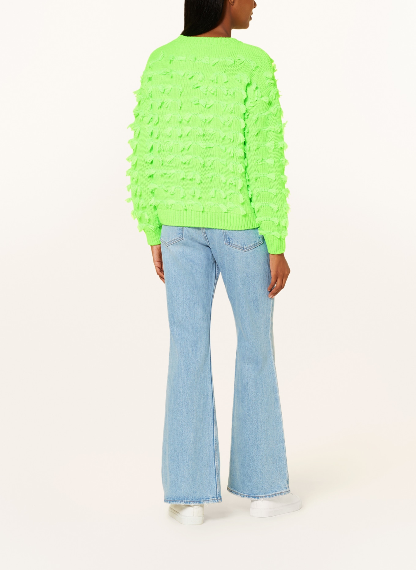 oui Sweater, Color: NEON GREEN (Image 3)