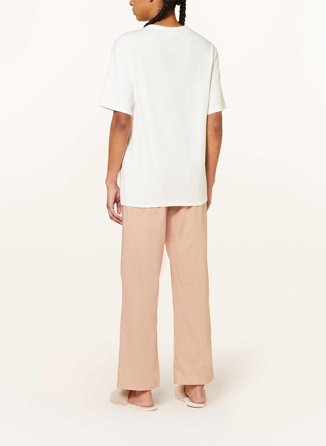 Calvin Klein Schlafanzug PJ IN A BAG, Farbe: ECRU/ NUDE (Bild 3)