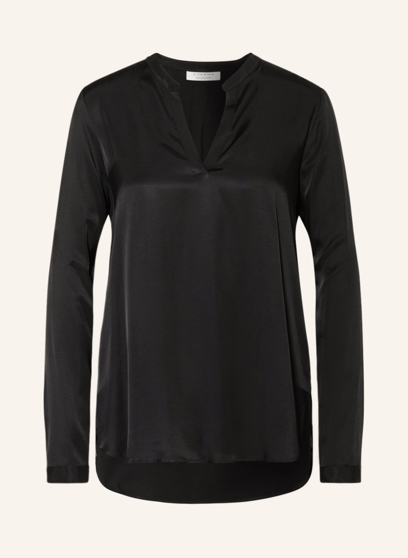 ETERNA Shirt blouse, Color: BLACK (Image 1)