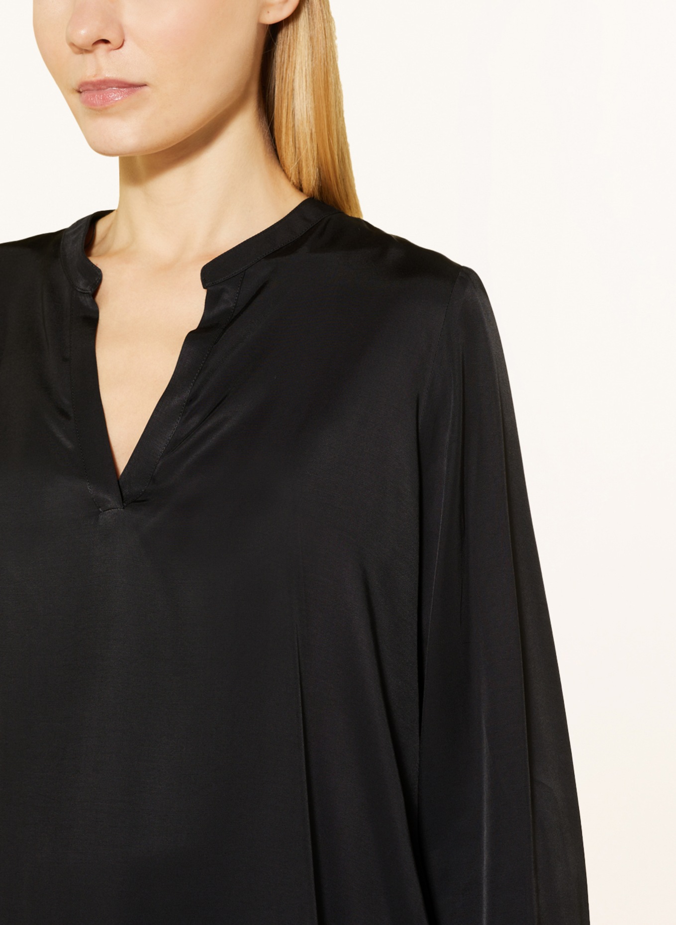 ETERNA Shirt blouse, Color: BLACK (Image 4)
