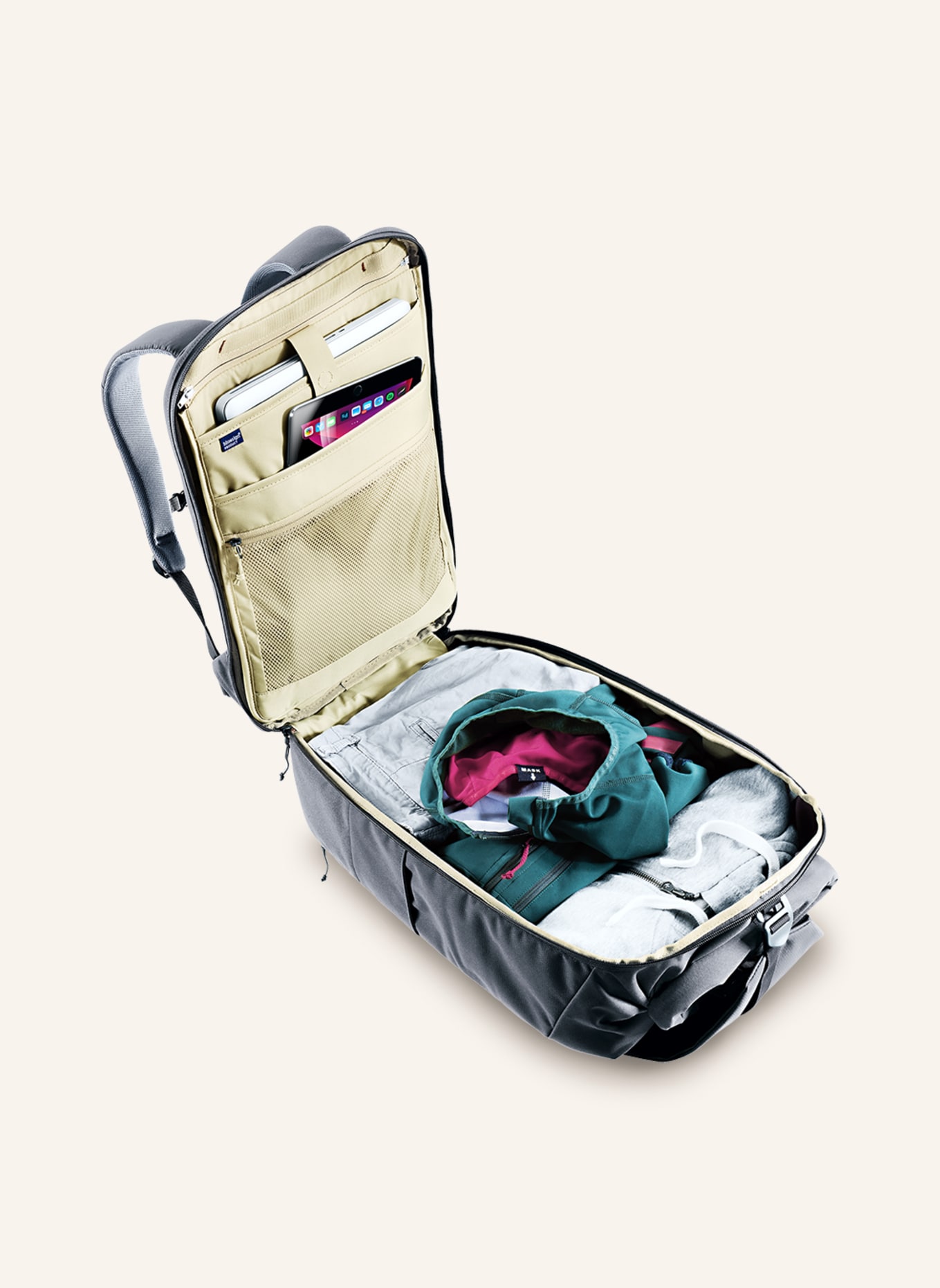 deuter Backpack UTILION 30 l with laptop compartment, Color: BLACK (Image 3)