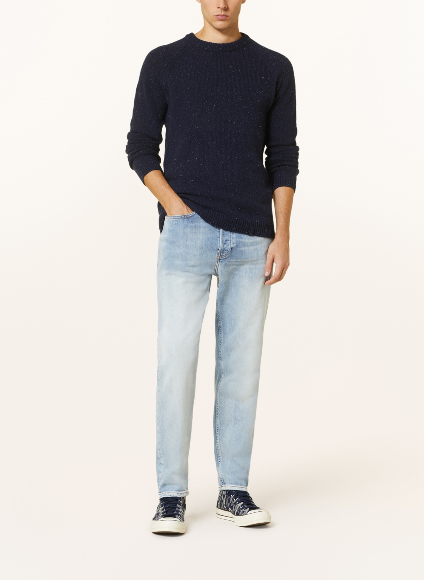 COLOURS & SONS Sweater, Color: DARK BLUE (Image 2)