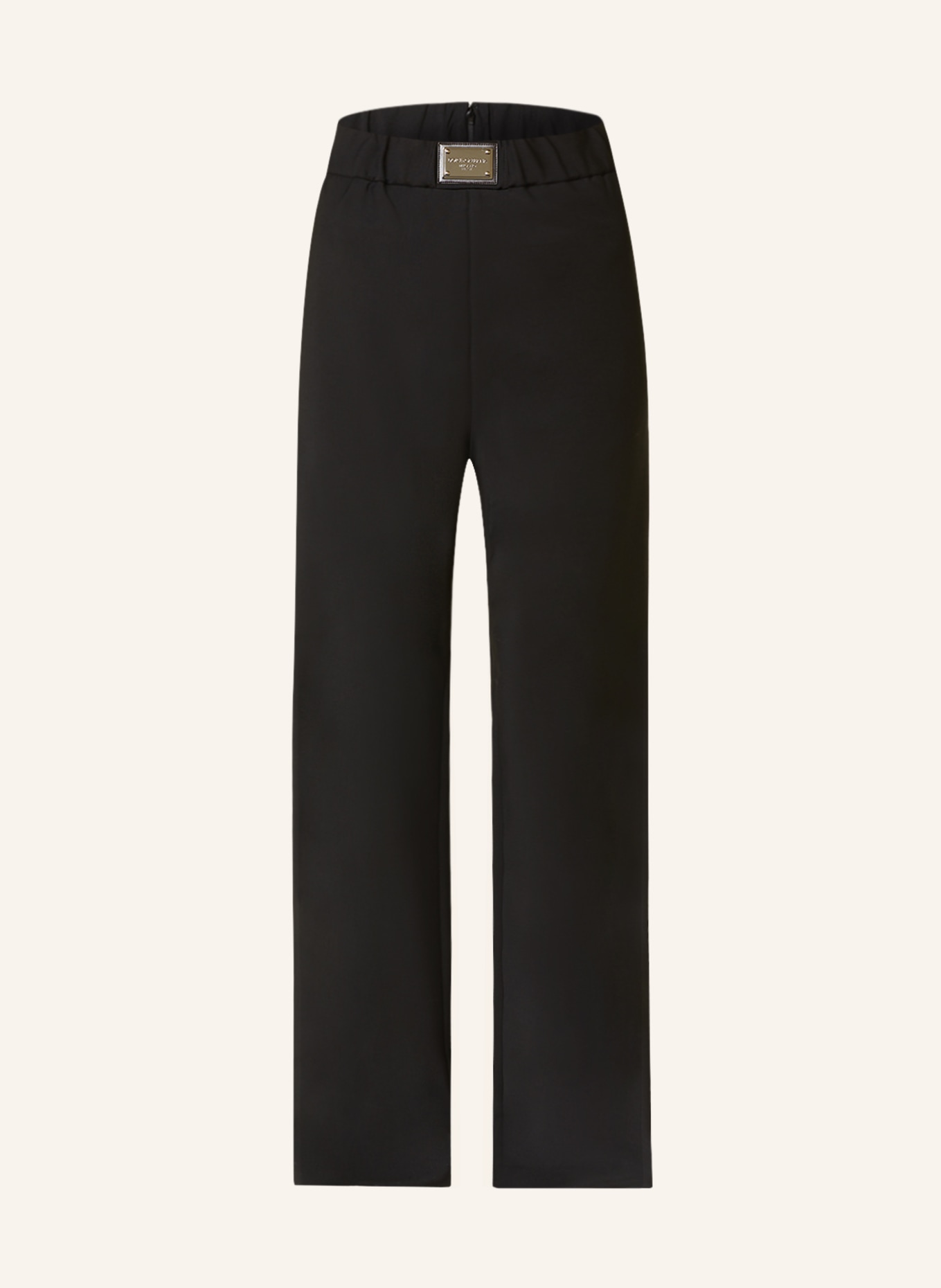 DOLCE & GABBANA Wide leg trousers, Color: BLACK (Image 1)