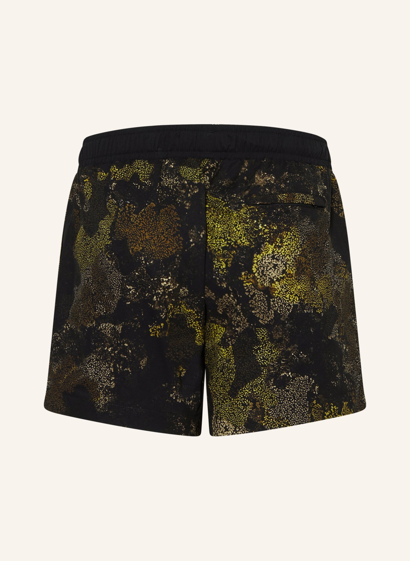 BOSS Swim shorts ROK, Color: BLACK/ DARK YELLOW (Image 2)