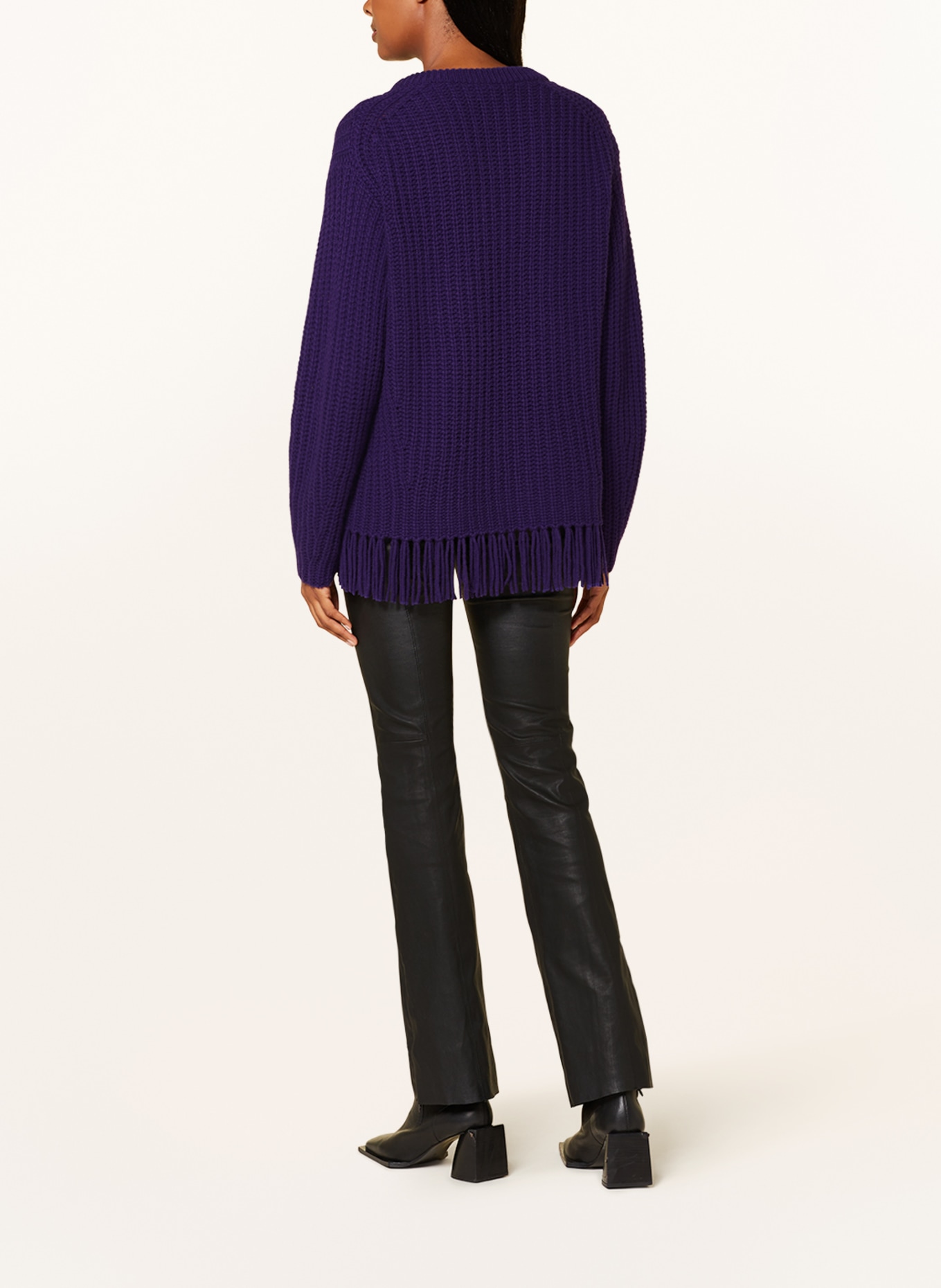 FTC CASHMERE Cashmere sweater, Color: DARK PURPLE (Image 3)