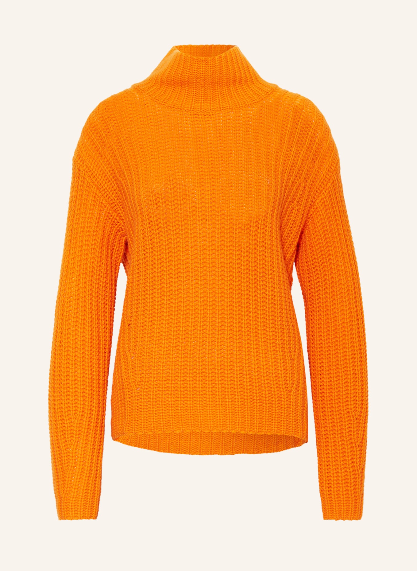 Orange store cashmere turtleneck