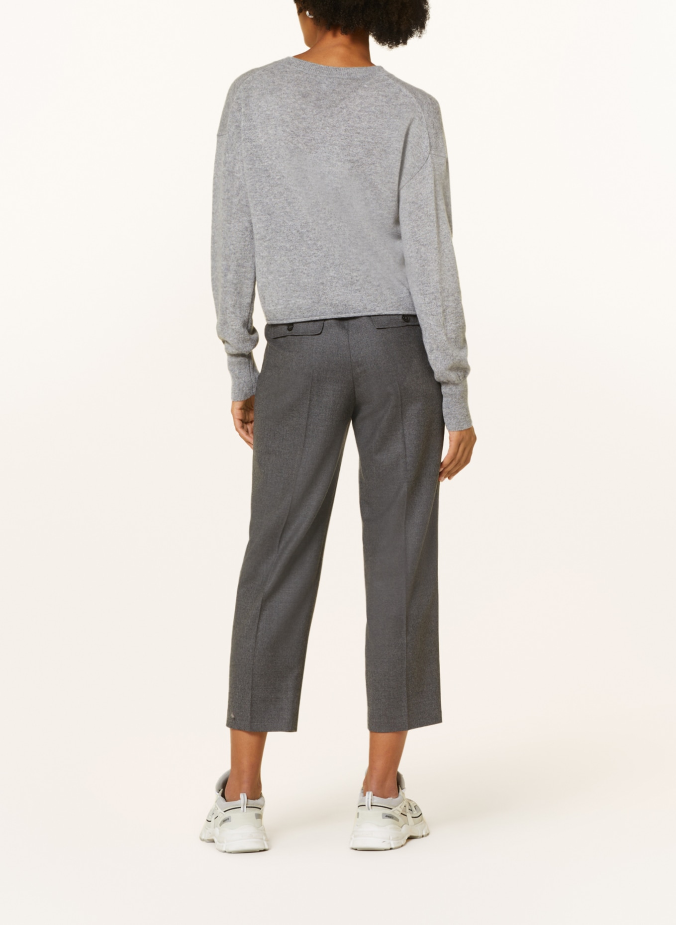 FTC CASHMERE Cashmere sweater, Color: GRAY (Image 3)
