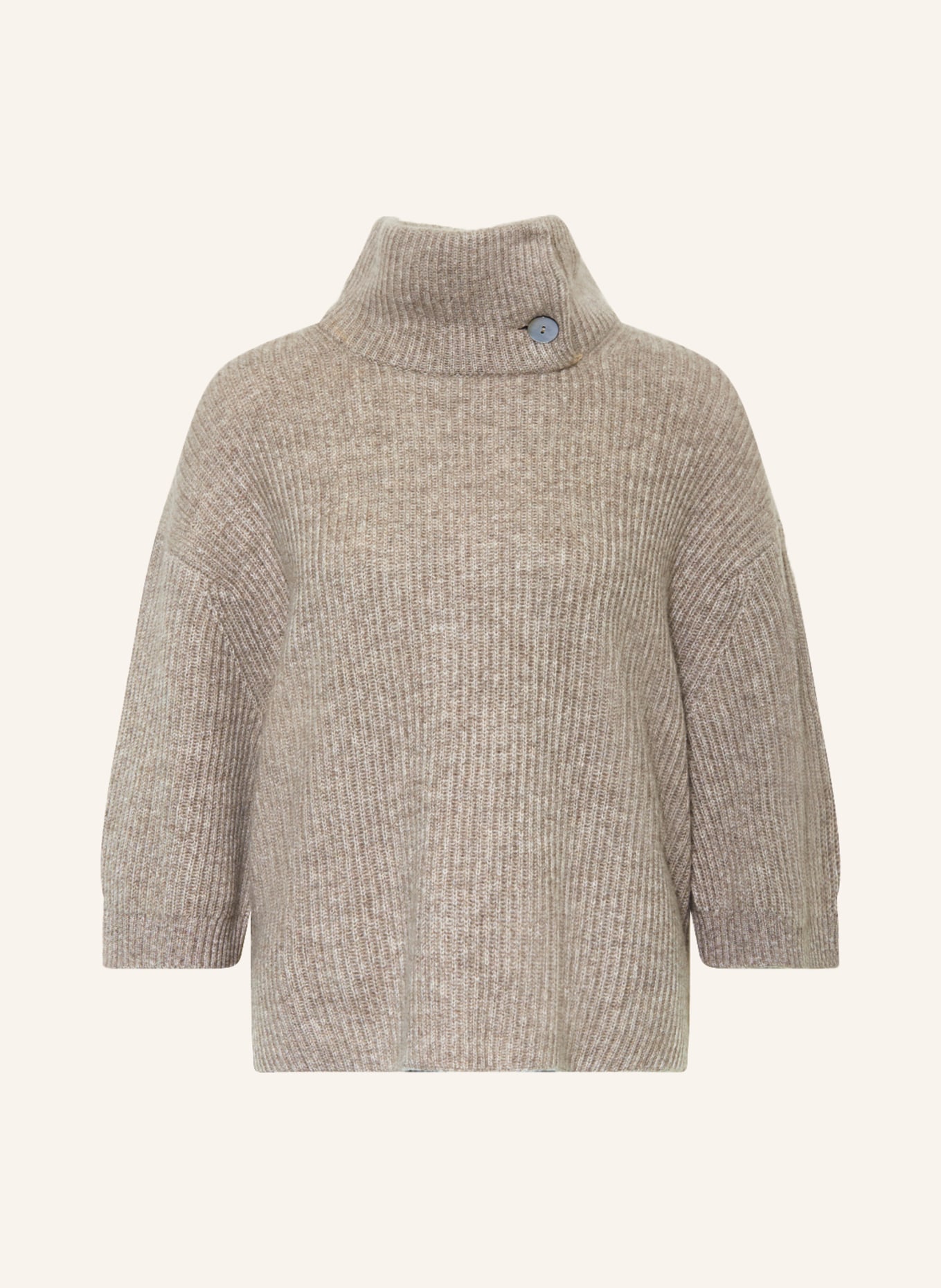 FTC CASHMERE Turtleneck sweater in cashmere, Color: BEIGE (Image 1)
