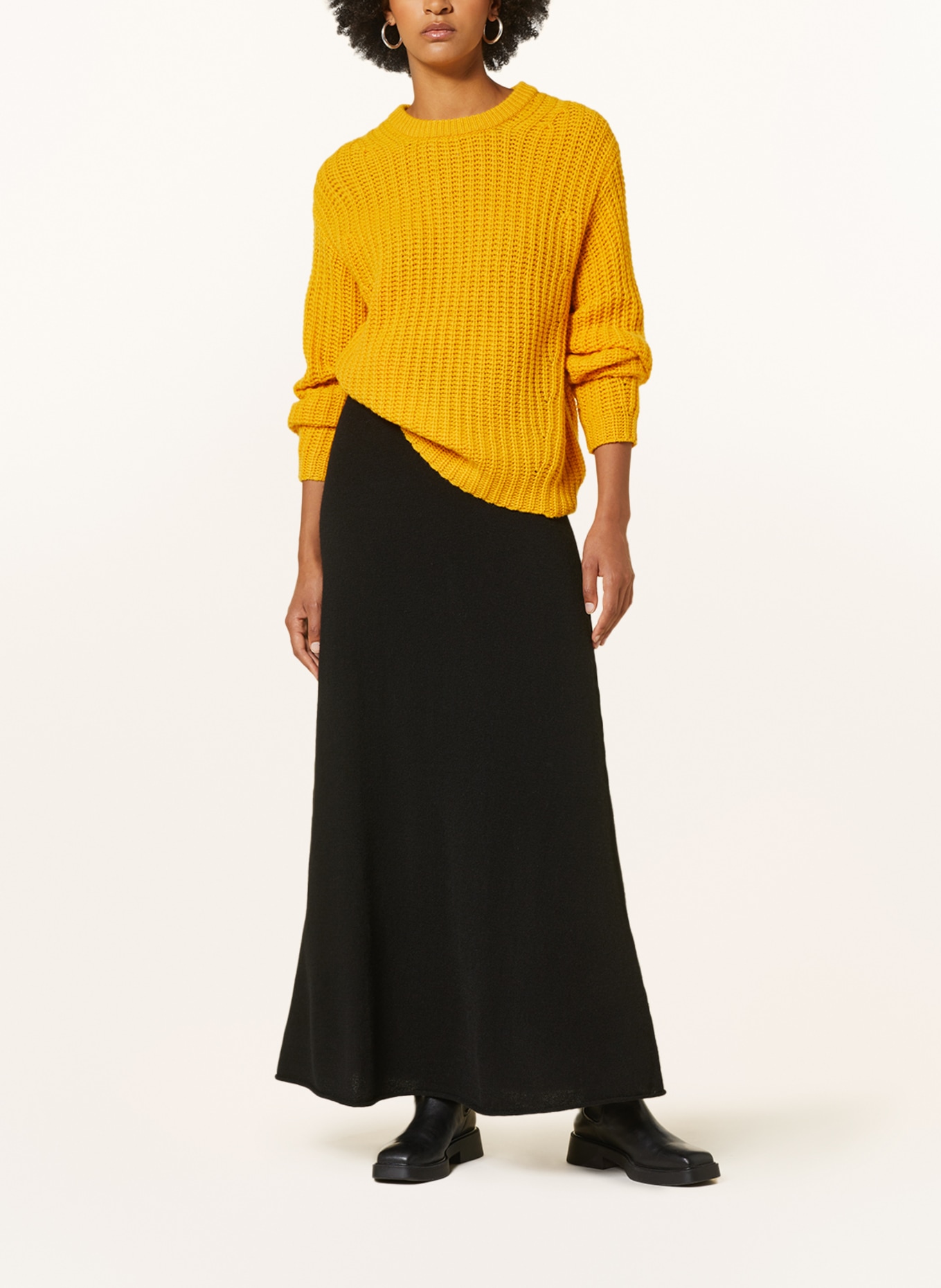 Cashmere knit cheap skirt