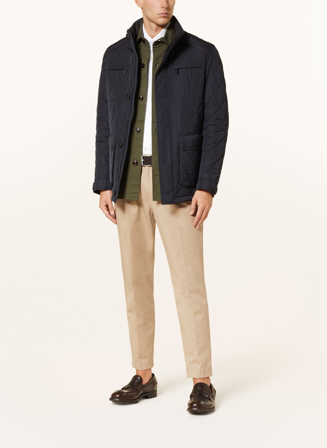 bugatti Bunda Fieldjacket: TMAVĚ MODRÁ