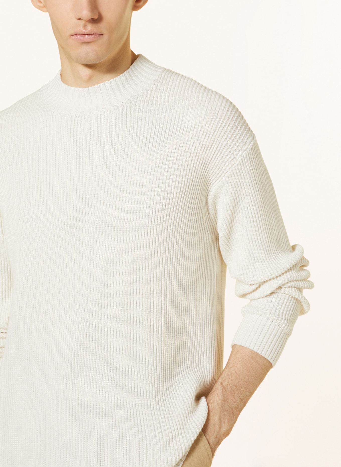 Calvin Klein Jeans Sweter, Kolor: ECRU (Obrazek 4)