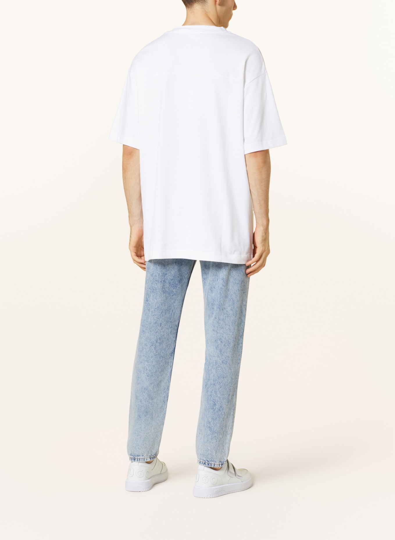 Calvin Klein Jeans T-Shirt, Farbe: WEISS/ SCHWARZ/ GRAU (Bild 3)