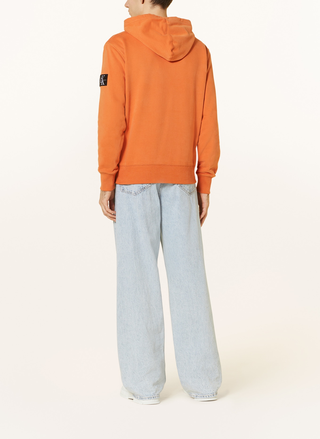 Calvin Klein Jeans Hoodie, Color: ORANGE (Image 3)