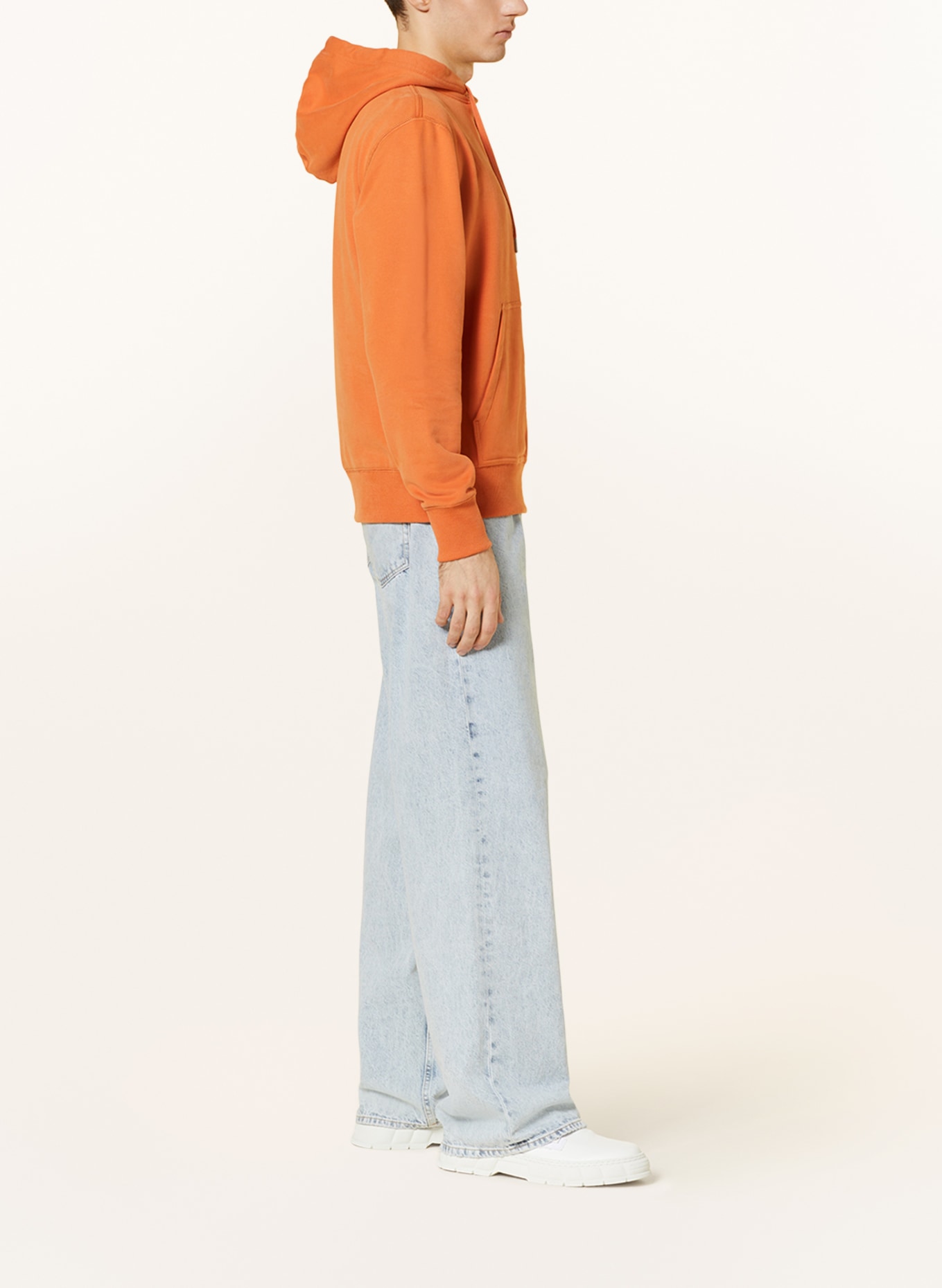 Calvin Klein Jeans Hoodie, Color: ORANGE (Image 4)