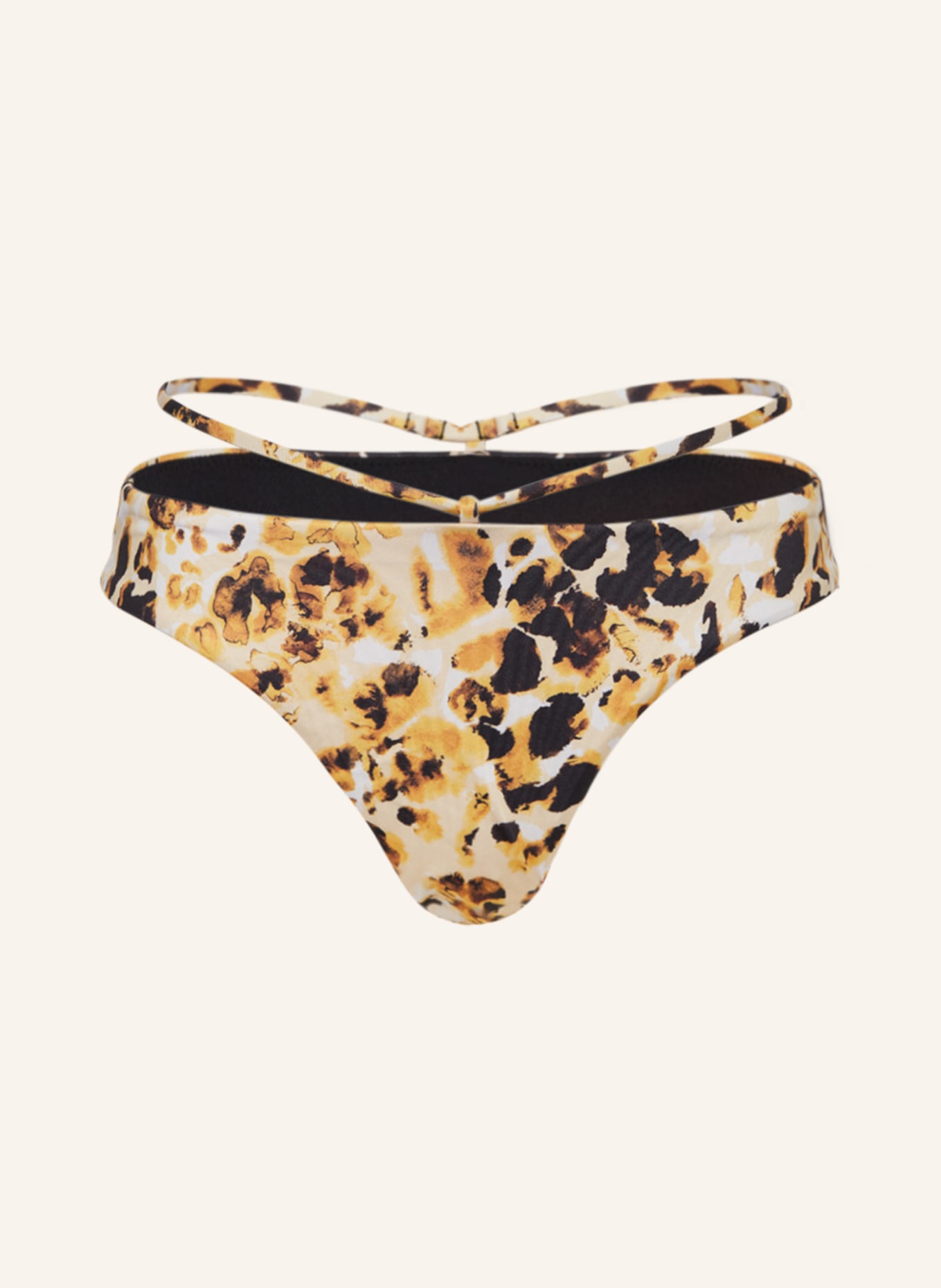 HUGO Basic bikini bottoms CAMO, Color: YELLOW/ LIGHT YELLOW/ BLACK (Image 1)