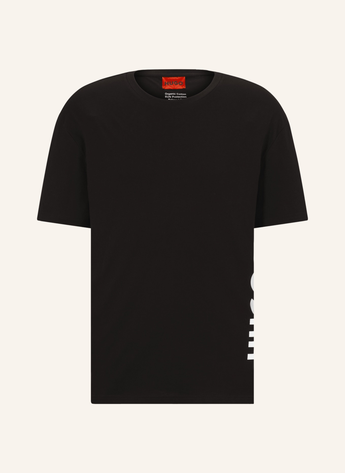 HUGO T-shirt RELAXED, Color: BLACK (Image 1)