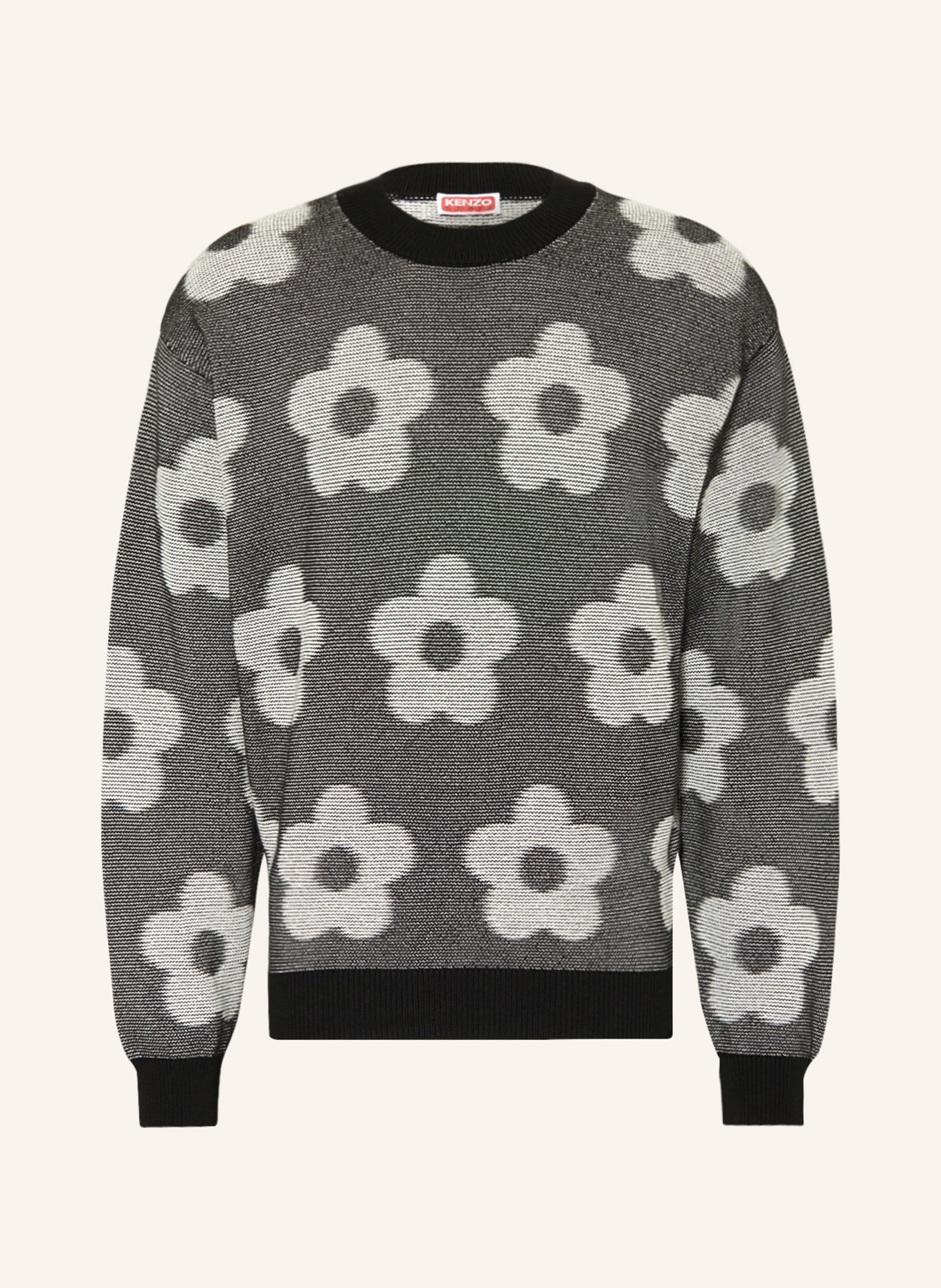 KENZO Sweater, Color: BLACK/ WHITE (Image 1)
