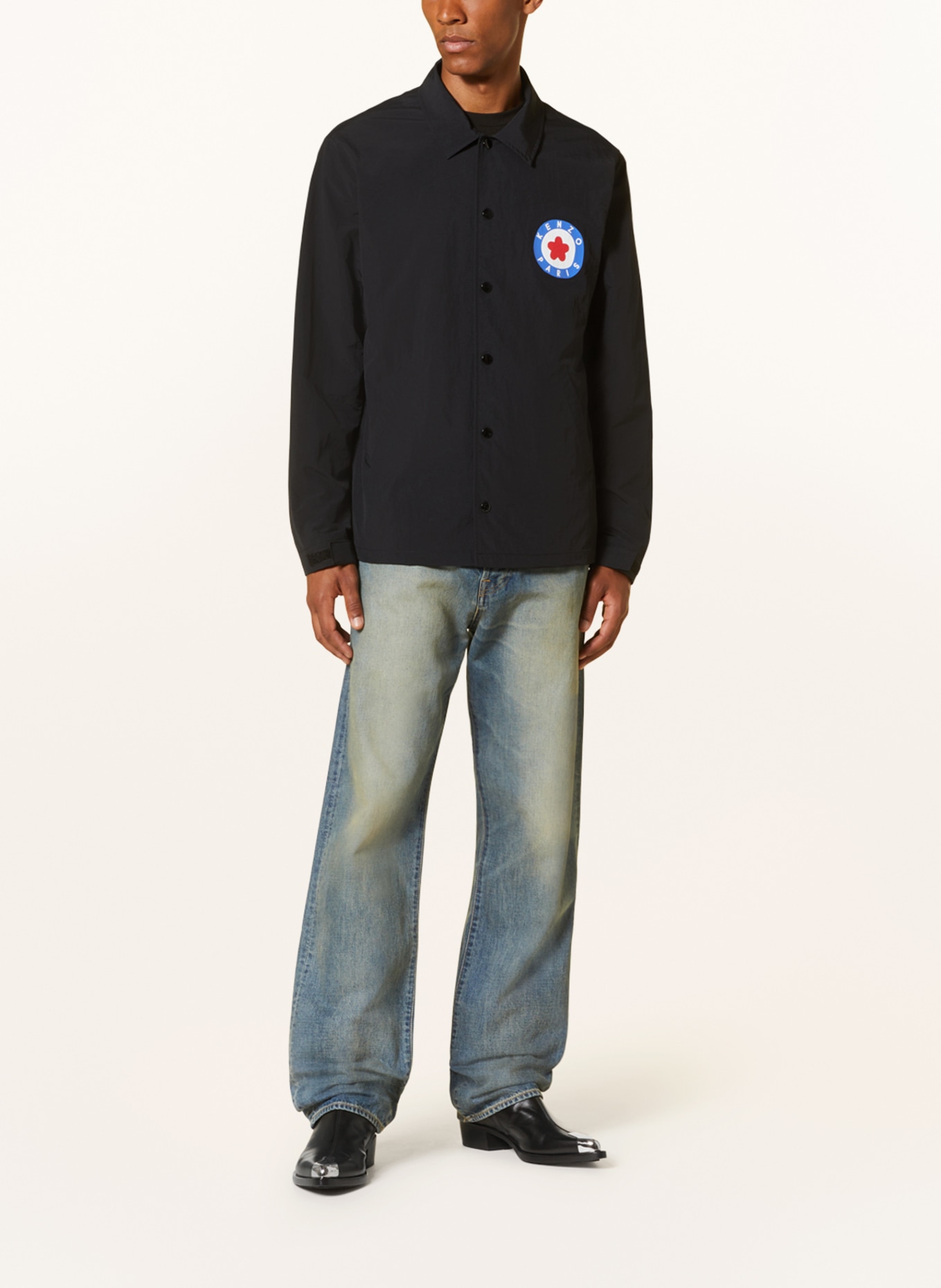 KENZO Overshirt, Color: BLACK (Image 2)