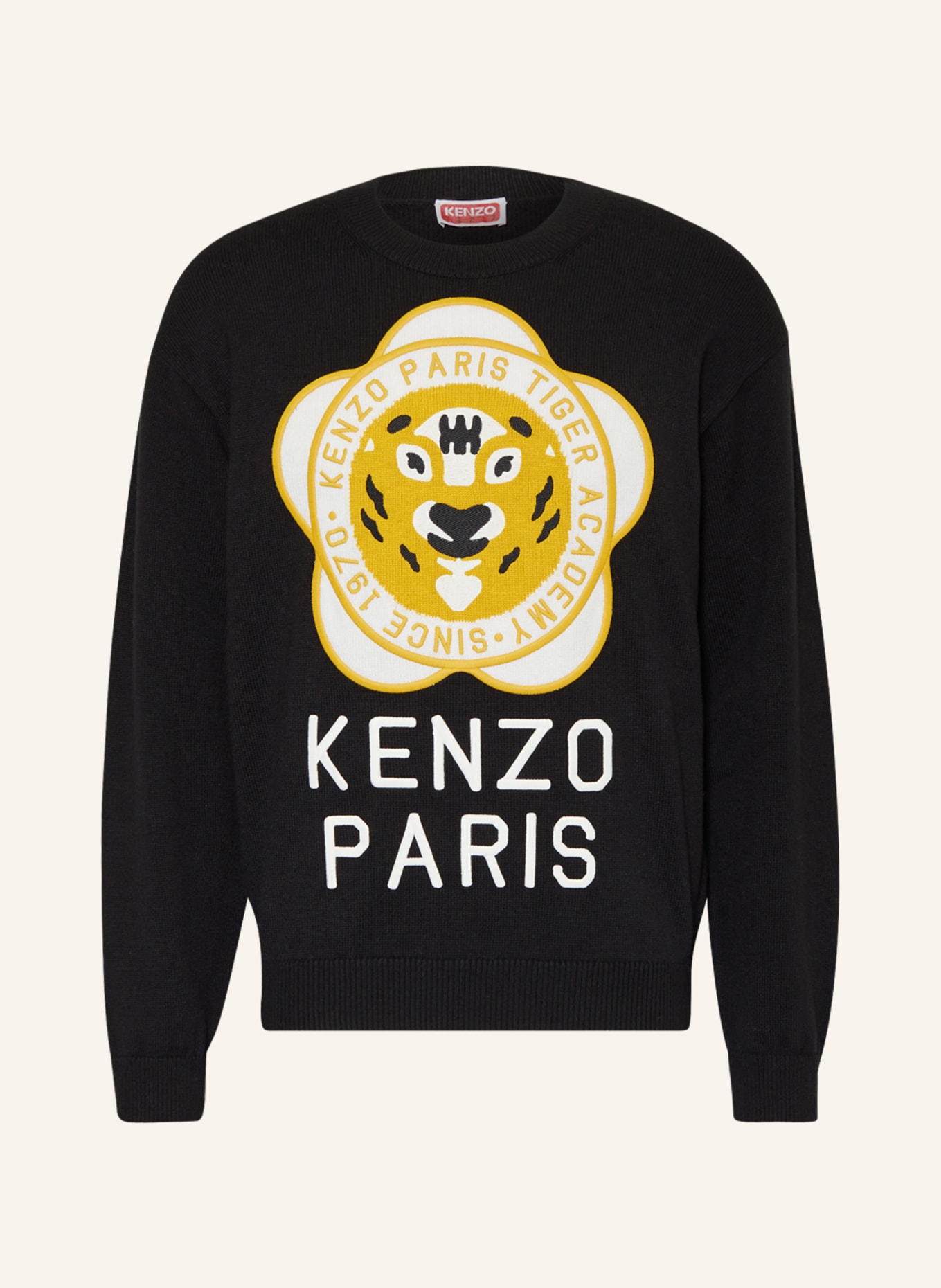 KENZO Sweater TIGER, Color: BLACK (Image 1)