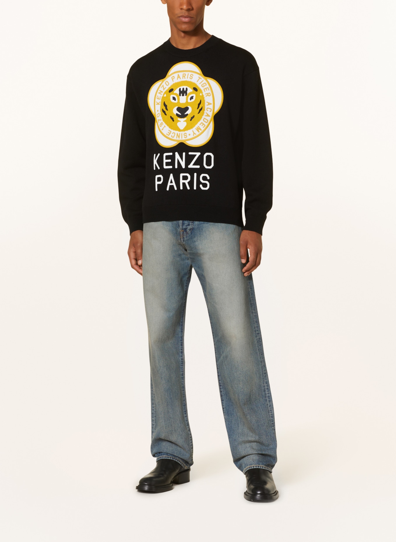 KENZO Sweater TIGER, Color: BLACK (Image 2)