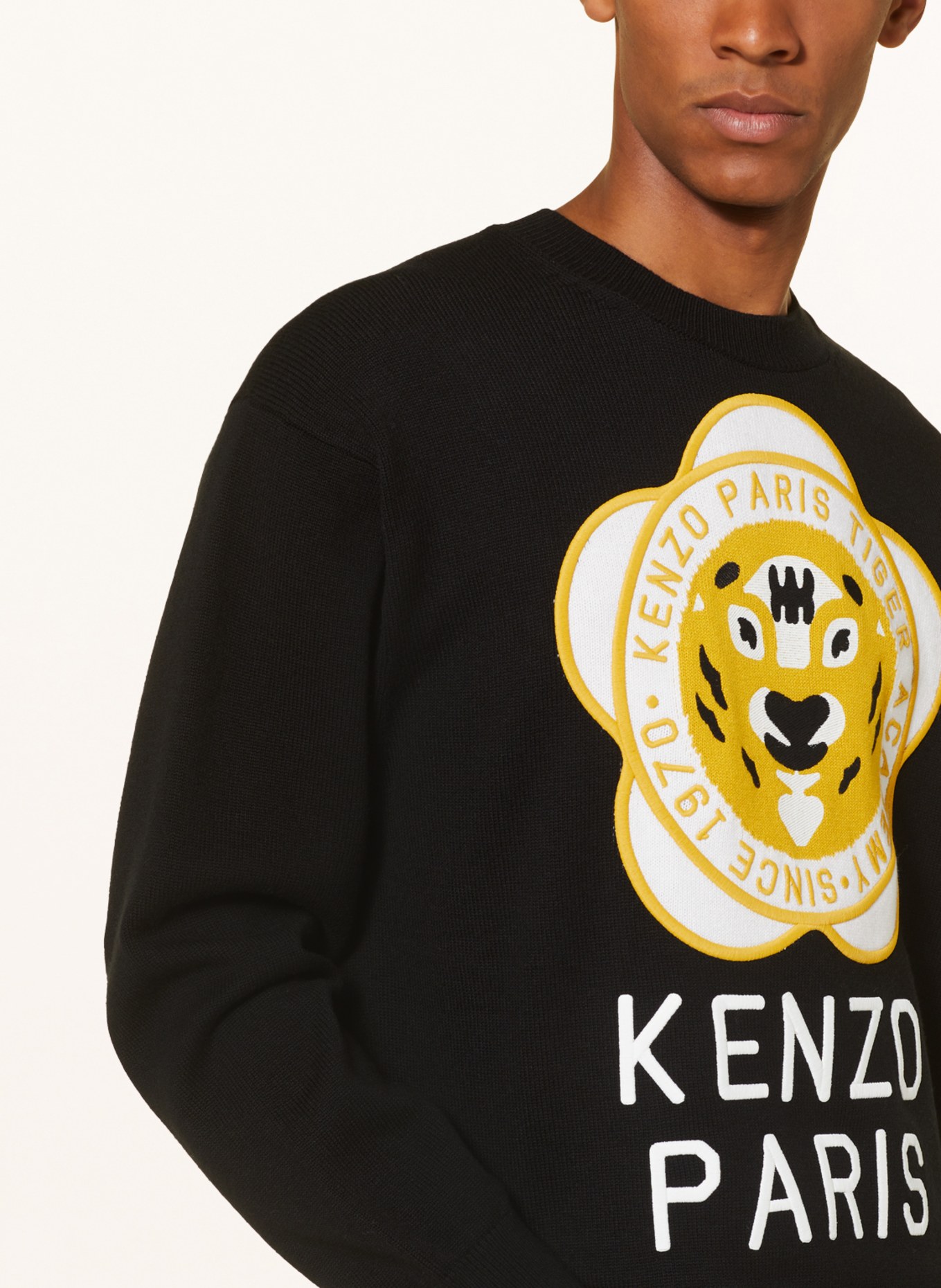 KENZO Sweater TIGER, Color: BLACK (Image 4)