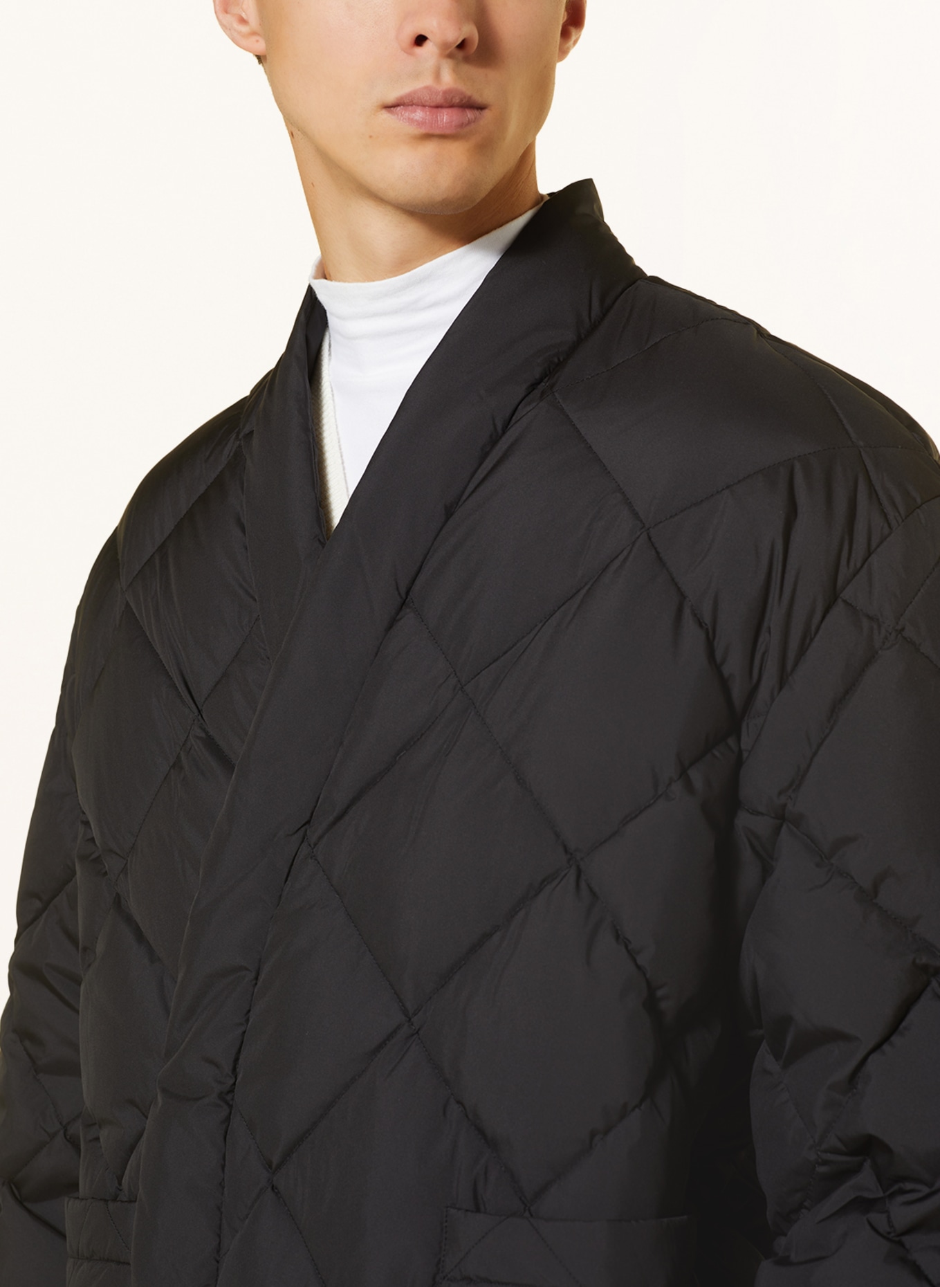 KENZO Down jacket, Color: BLACK (Image 4)