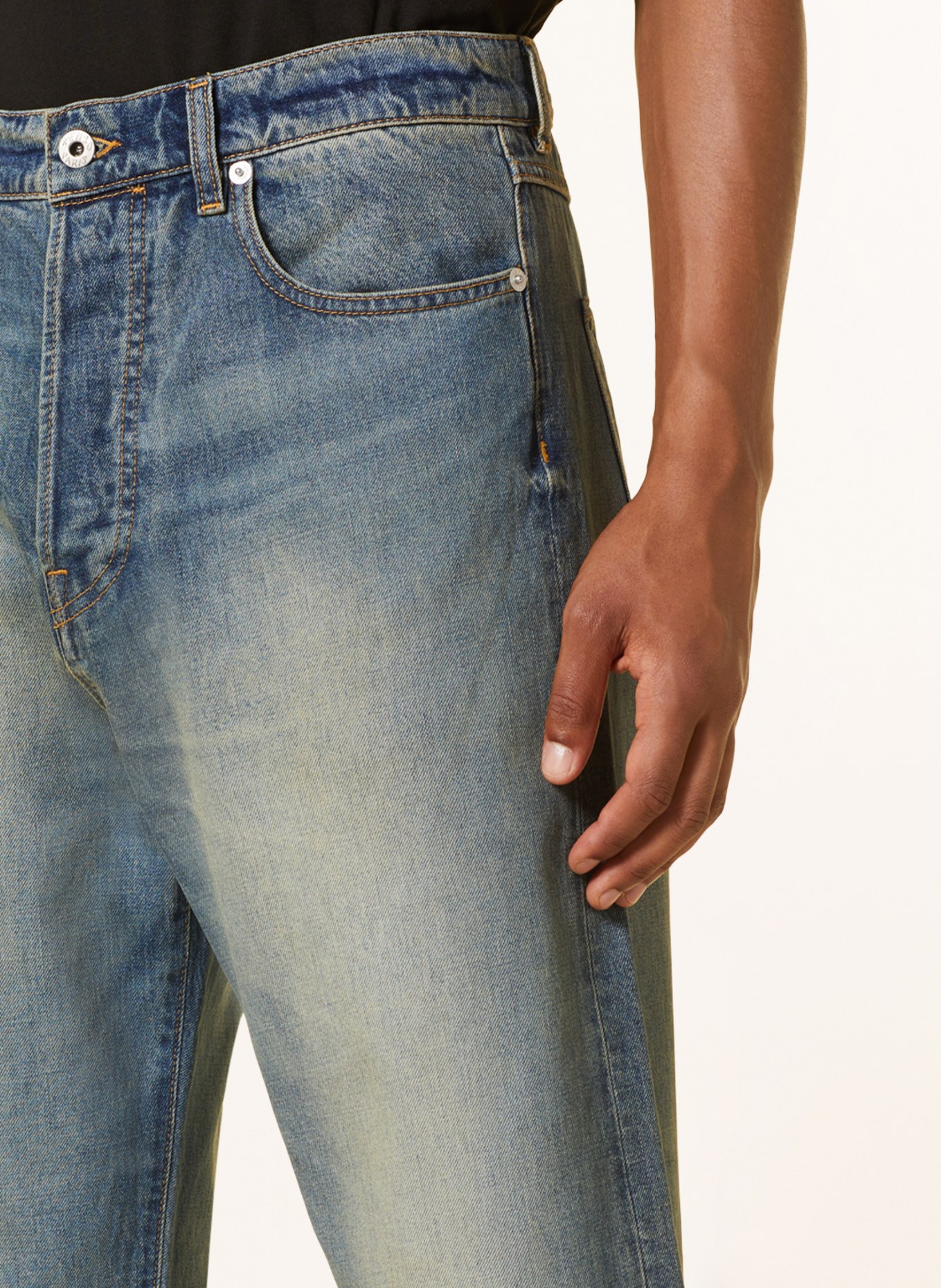 KENZO Jeans Regular Fit, Farbe: DY STONE BL DIRTY BLUE DENIM (Bild 5)