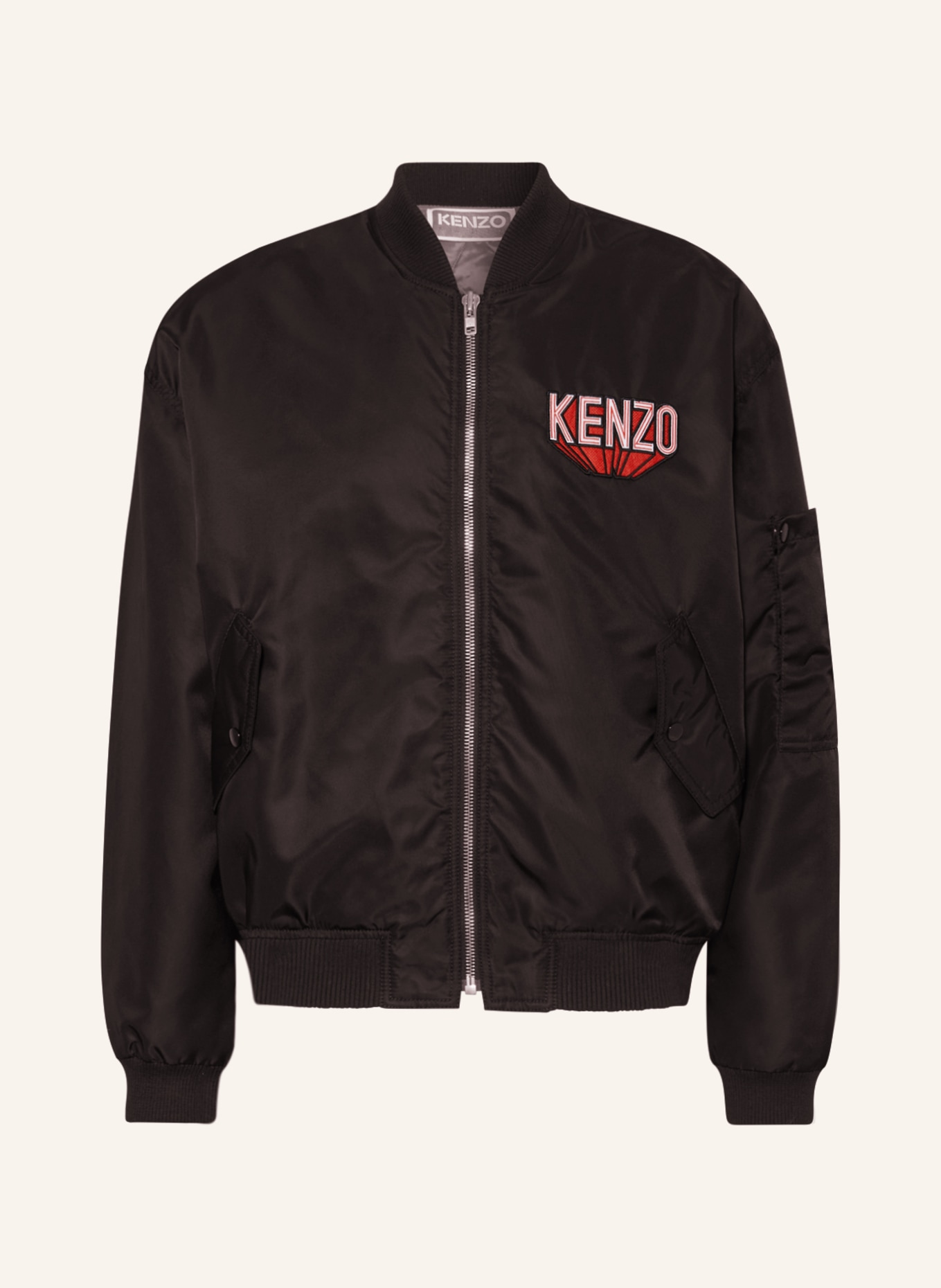 KENZO Bomber jacket, Color: BLACK (Image 1)
