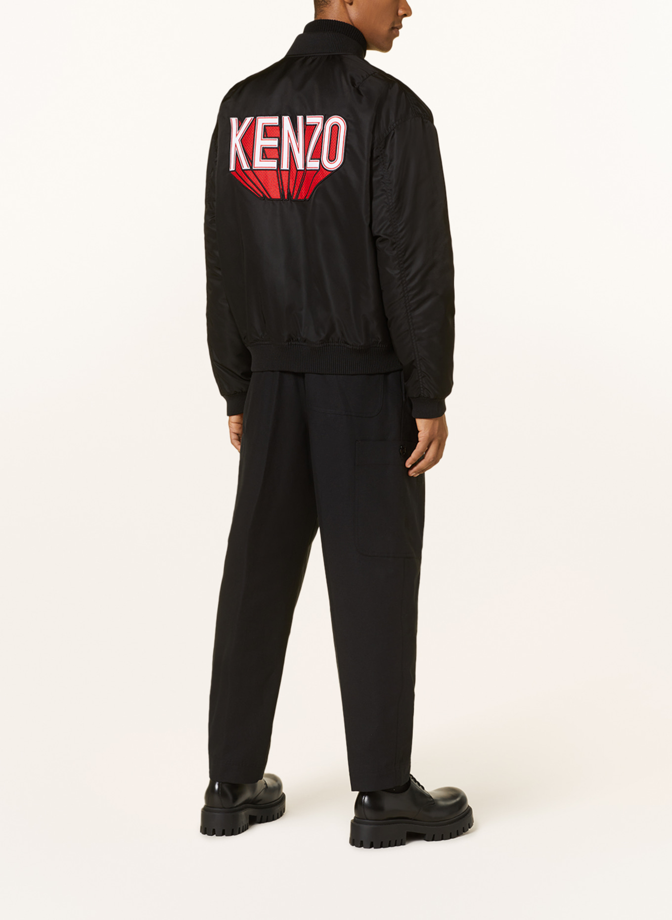 KENZO Bomber jacket, Color: BLACK (Image 2)