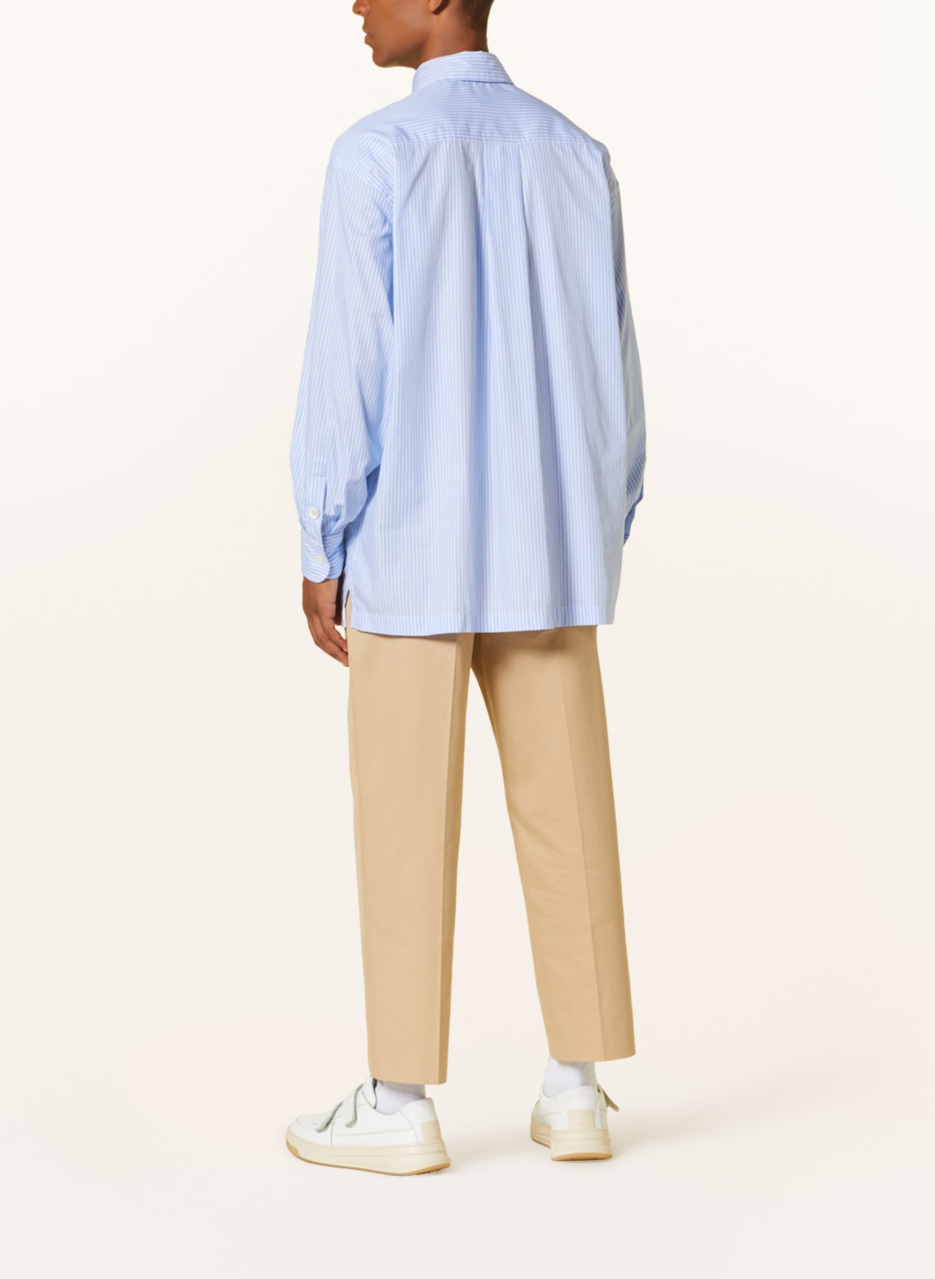 KENZO Shirt comfort fit, Color: LIGHT BLUE/ WHITE (Image 3)