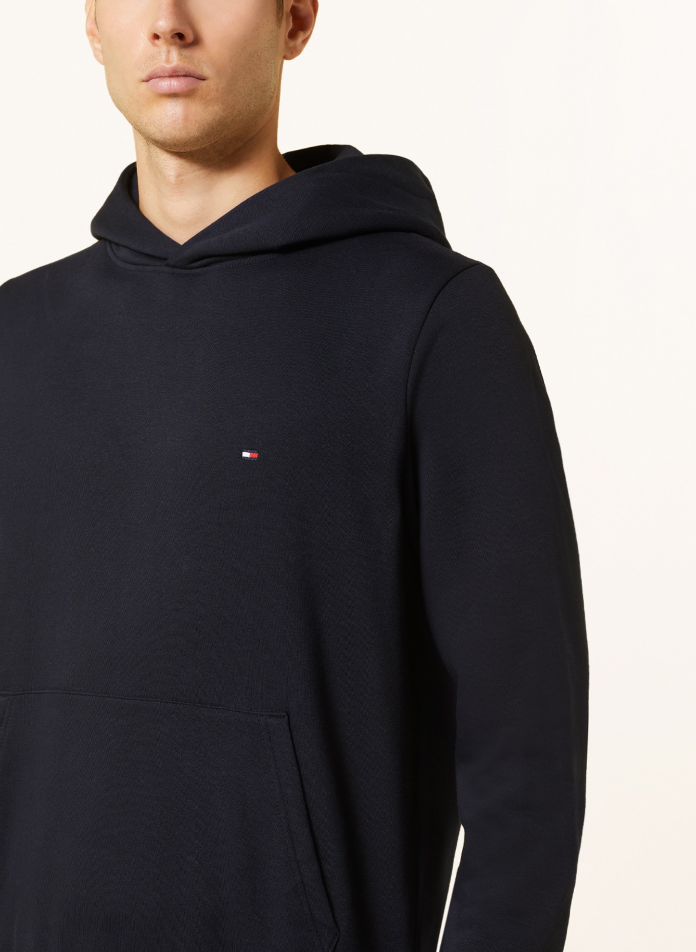 TOMMY HILFIGER Hoodie: DUNKELBLAU