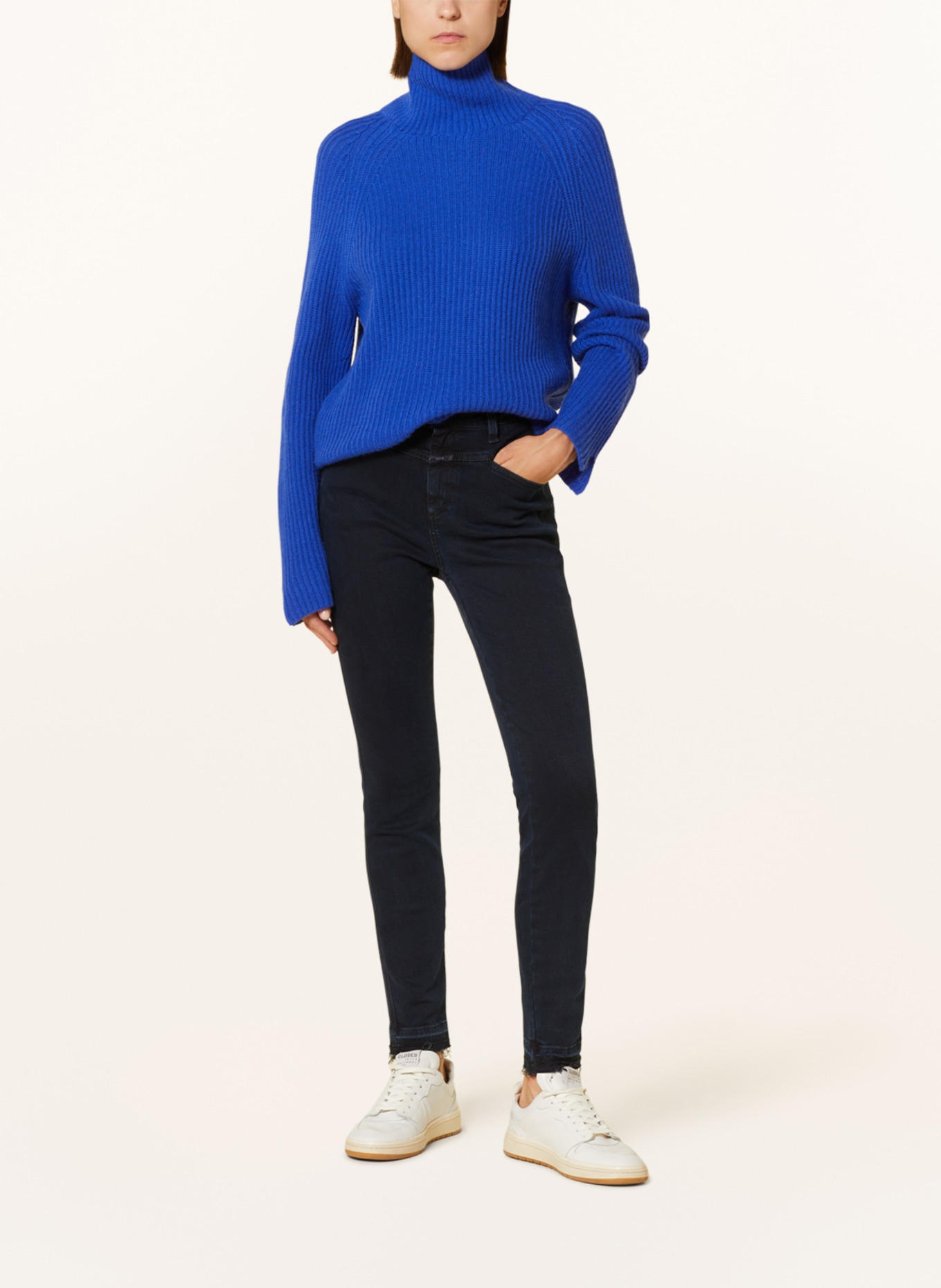 CLOSED Skinny jeans SKINNY PUSHER, Color: BLB BLUE/BLACK (Image 2)