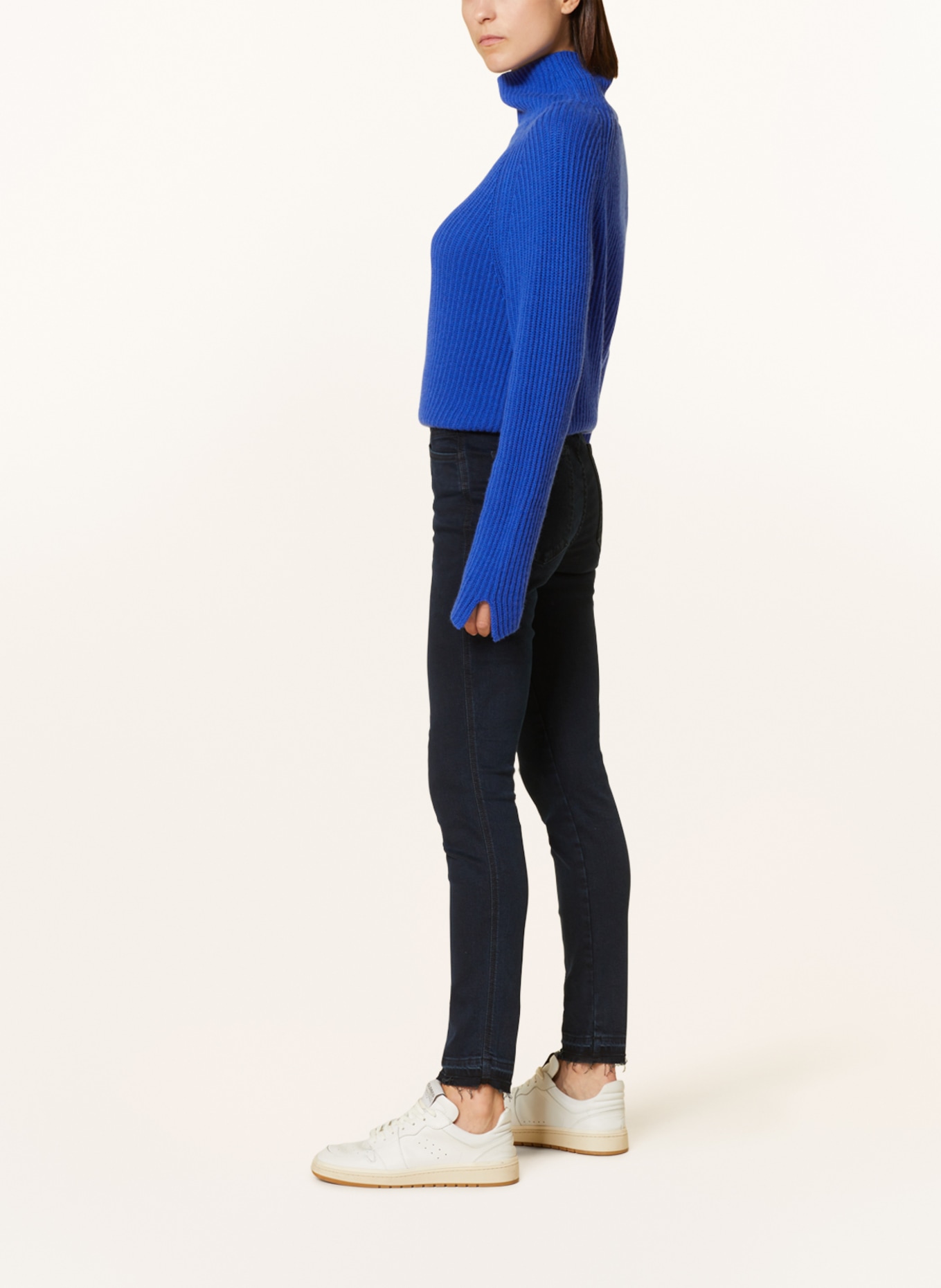 CLOSED Skinny jeans SKINNY PUSHER, Color: BLB BLUE/BLACK (Image 4)