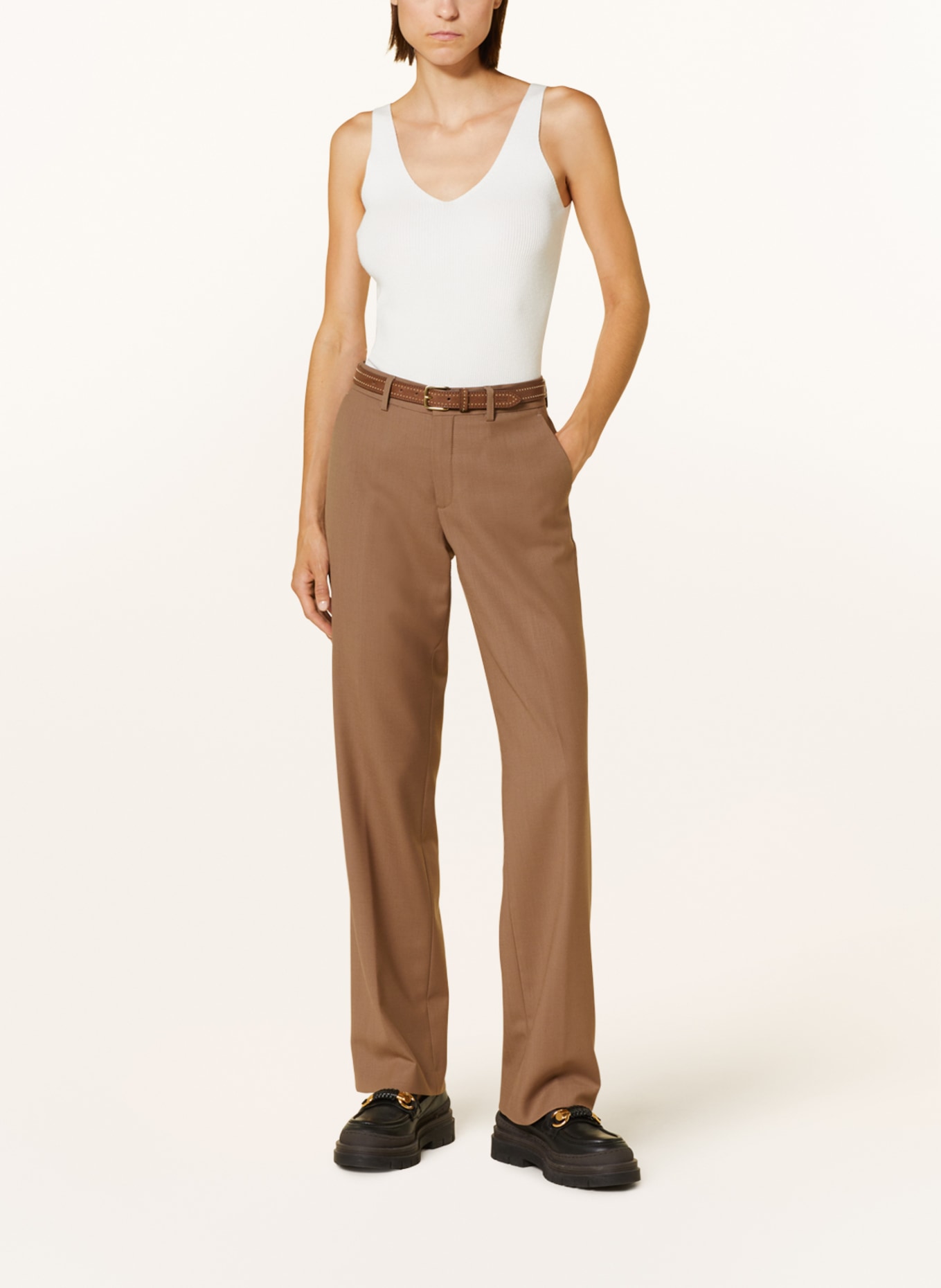 CLOSED Trousers BRYSON, Color: CAMEL (Image 2)