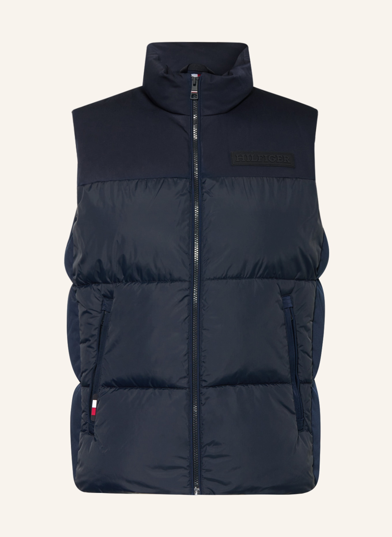 TOMMY HILFIGER Quilted vest, Color: DARK BLUE (Image 1)