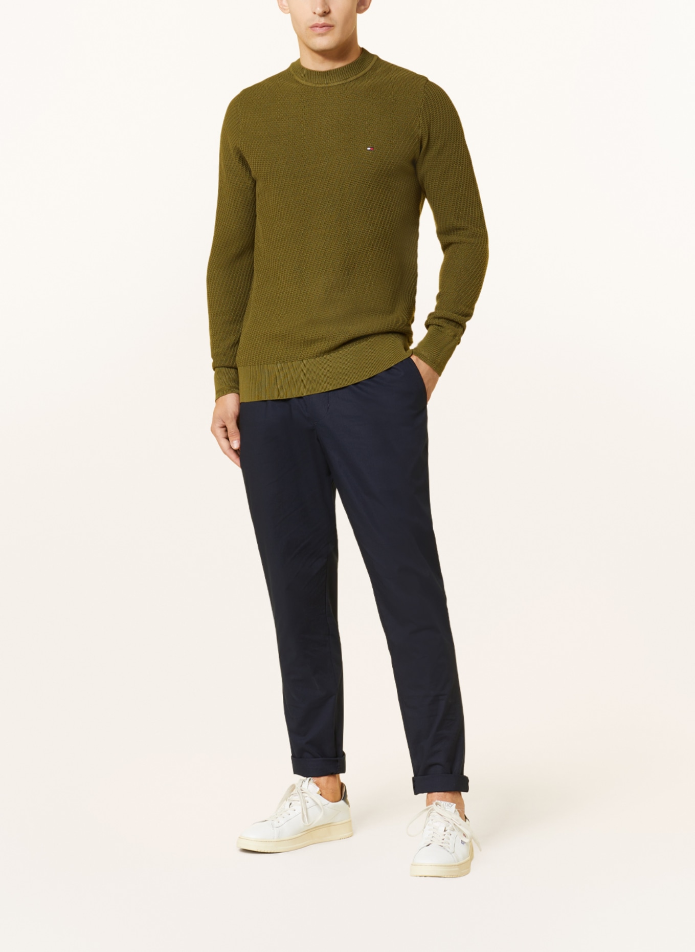 TOMMY HILFIGER Pullover, Farbe: OLIV (Bild 2)