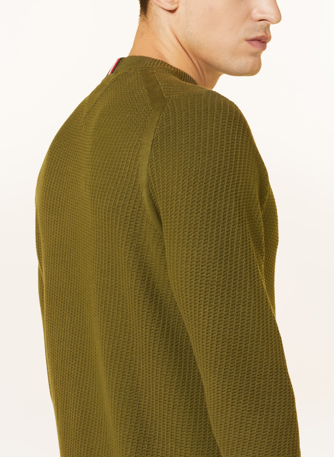TOMMY HILFIGER Pullover, Farbe: OLIV (Bild 4)