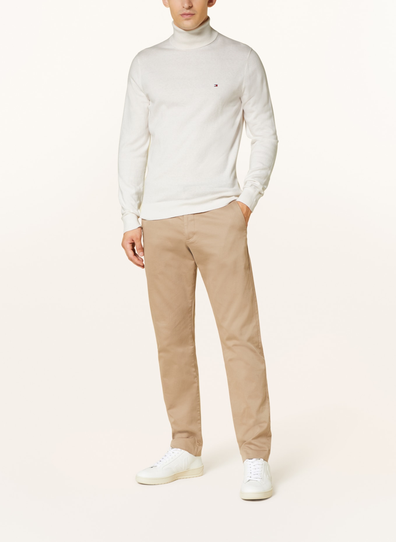 TOMMY HILFIGER Turtleneck sweater, Color: WHITE (Image 2)