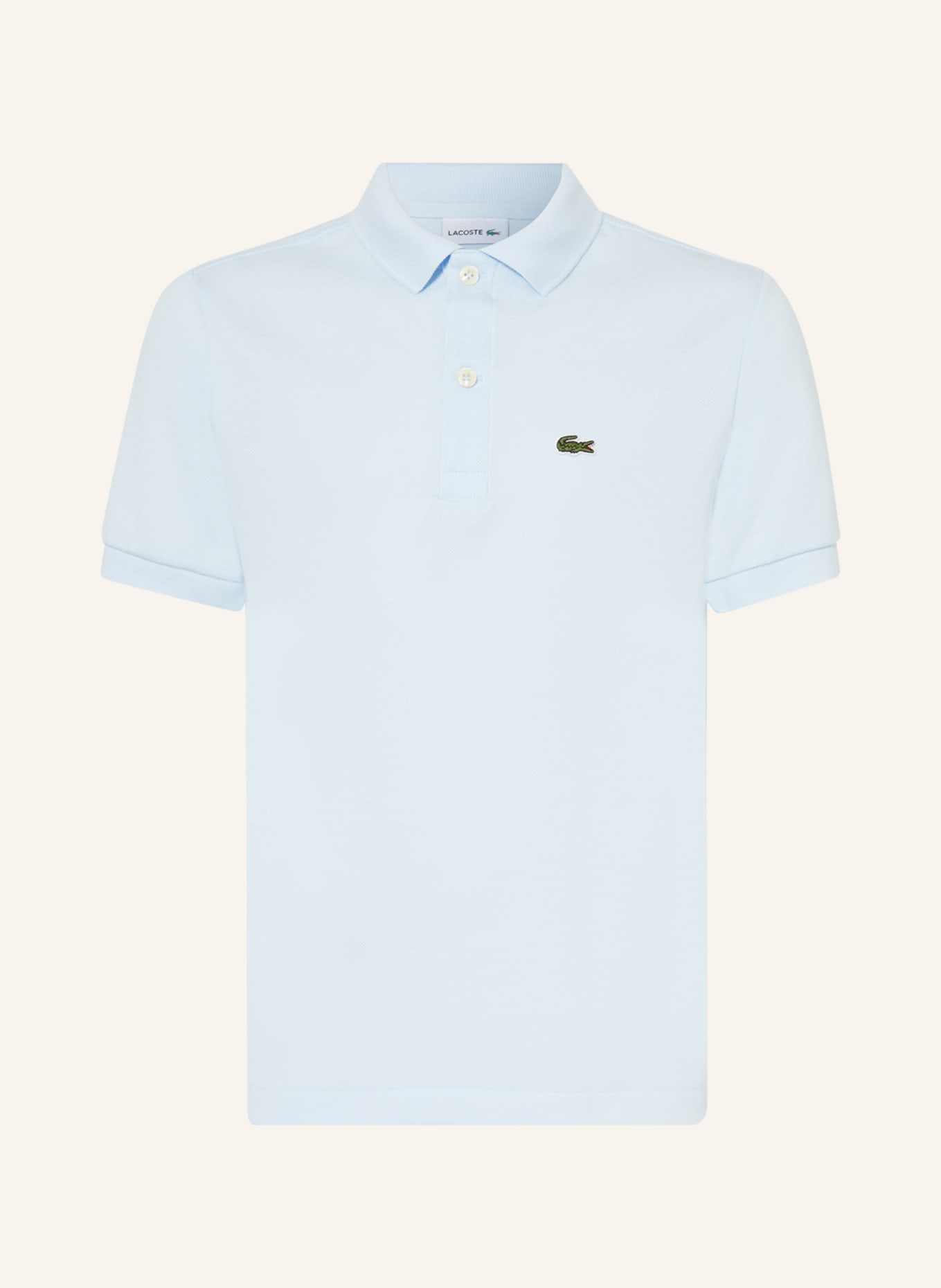 LACOSTE Piqué-Poloshirt, Farbe: HELLBLAU (Bild 1)