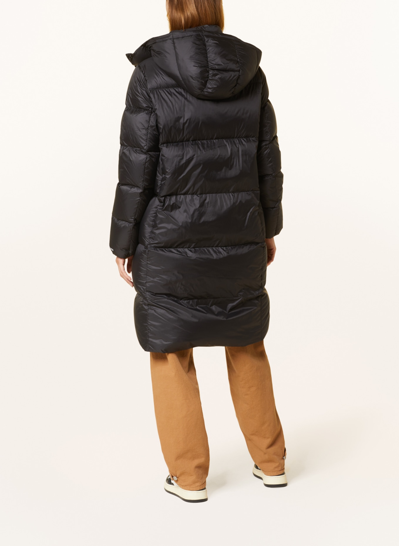 Calvin Klein Jeans Péřový kabát s odnímatelnou kapucí, Barva: ČERNÁ (Obrázek 3)