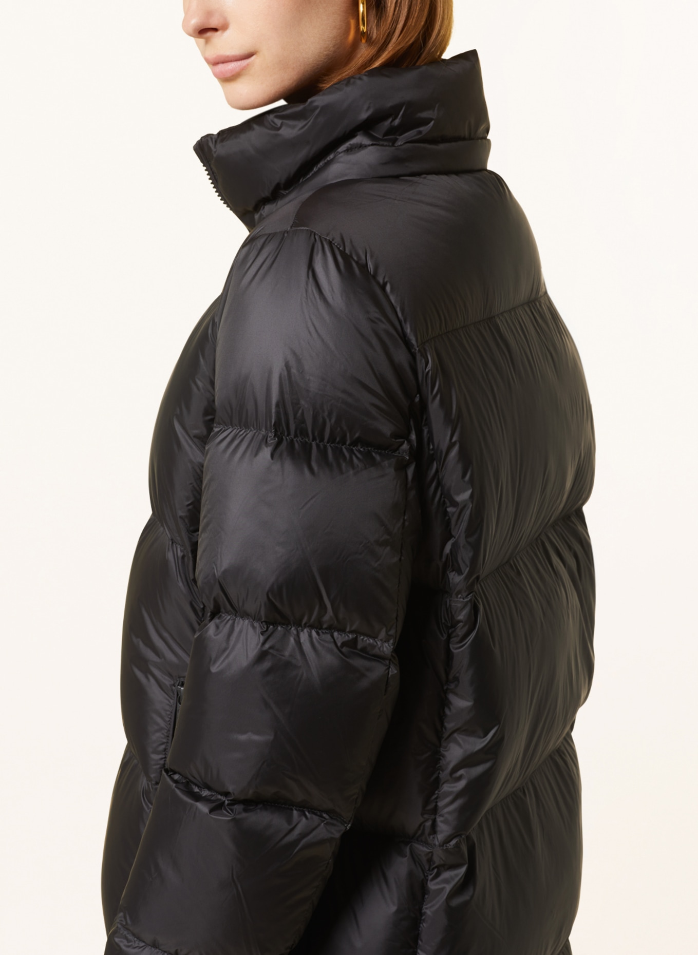 Calvin Klein Jeans Péřový kabát s odnímatelnou kapucí, Barva: ČERNÁ (Obrázek 6)