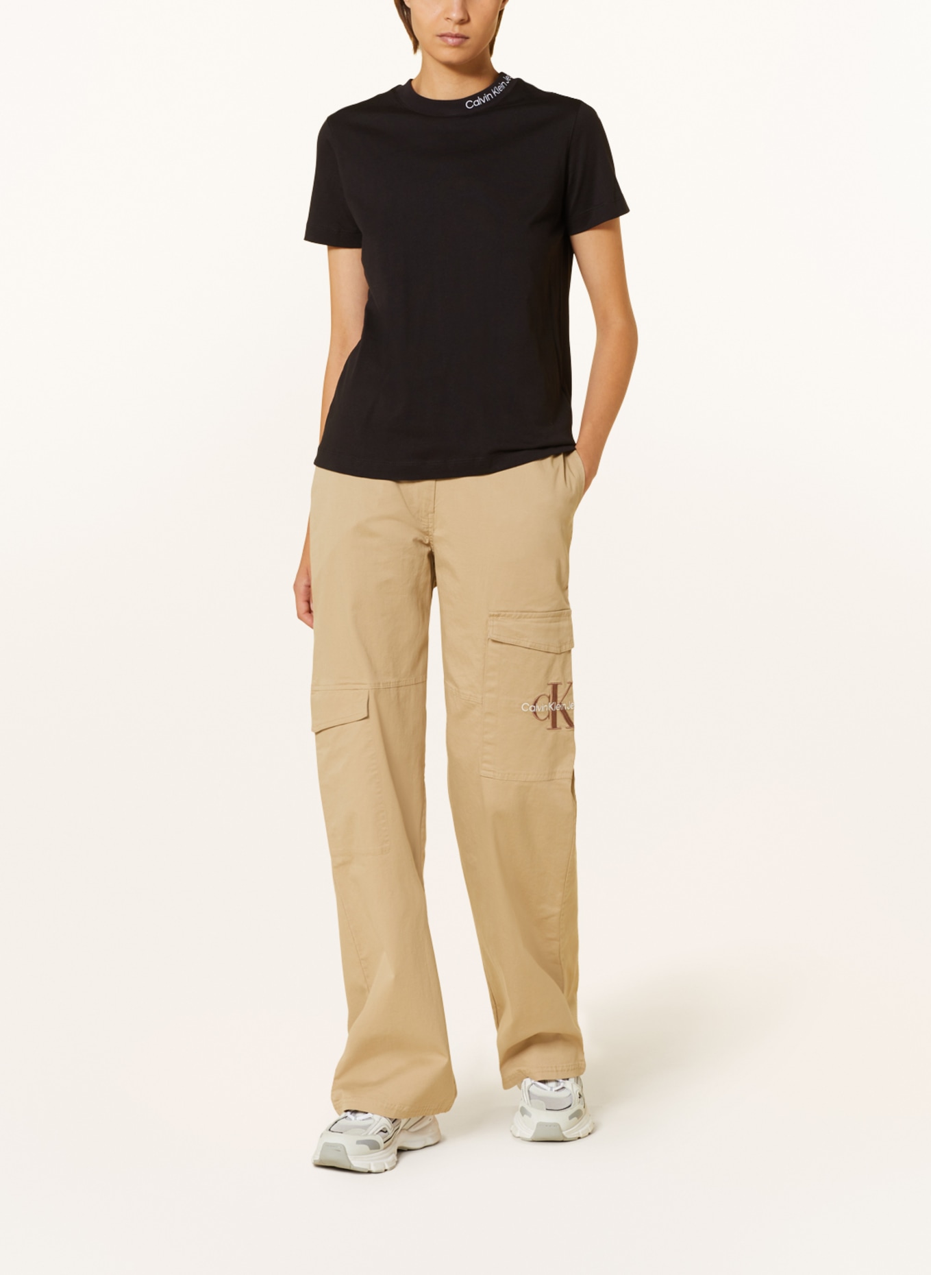 Calvin Klein Jeans Tričko, Barva: ČERNÁ (Obrázek 2)