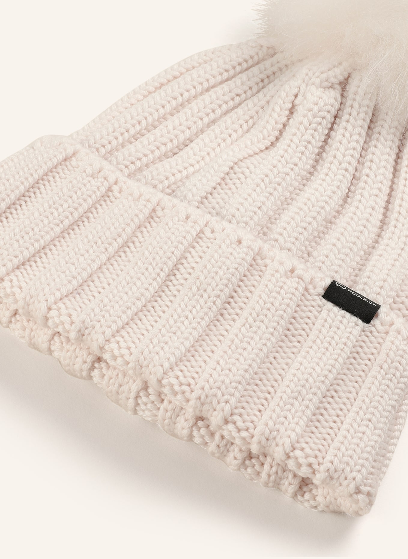 WOOLRICH Beanie, Color: CREAM (Image 2)