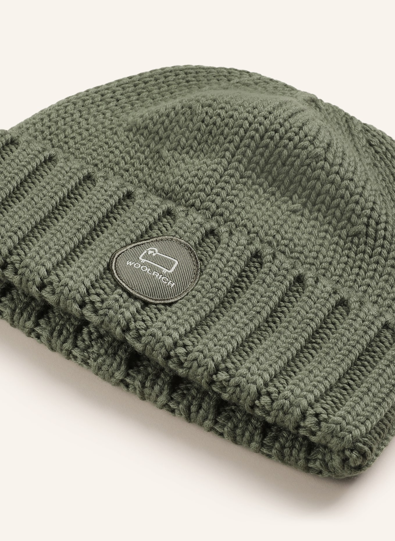 WOOLRICH Beanie, Color: GREEN (Image 2)