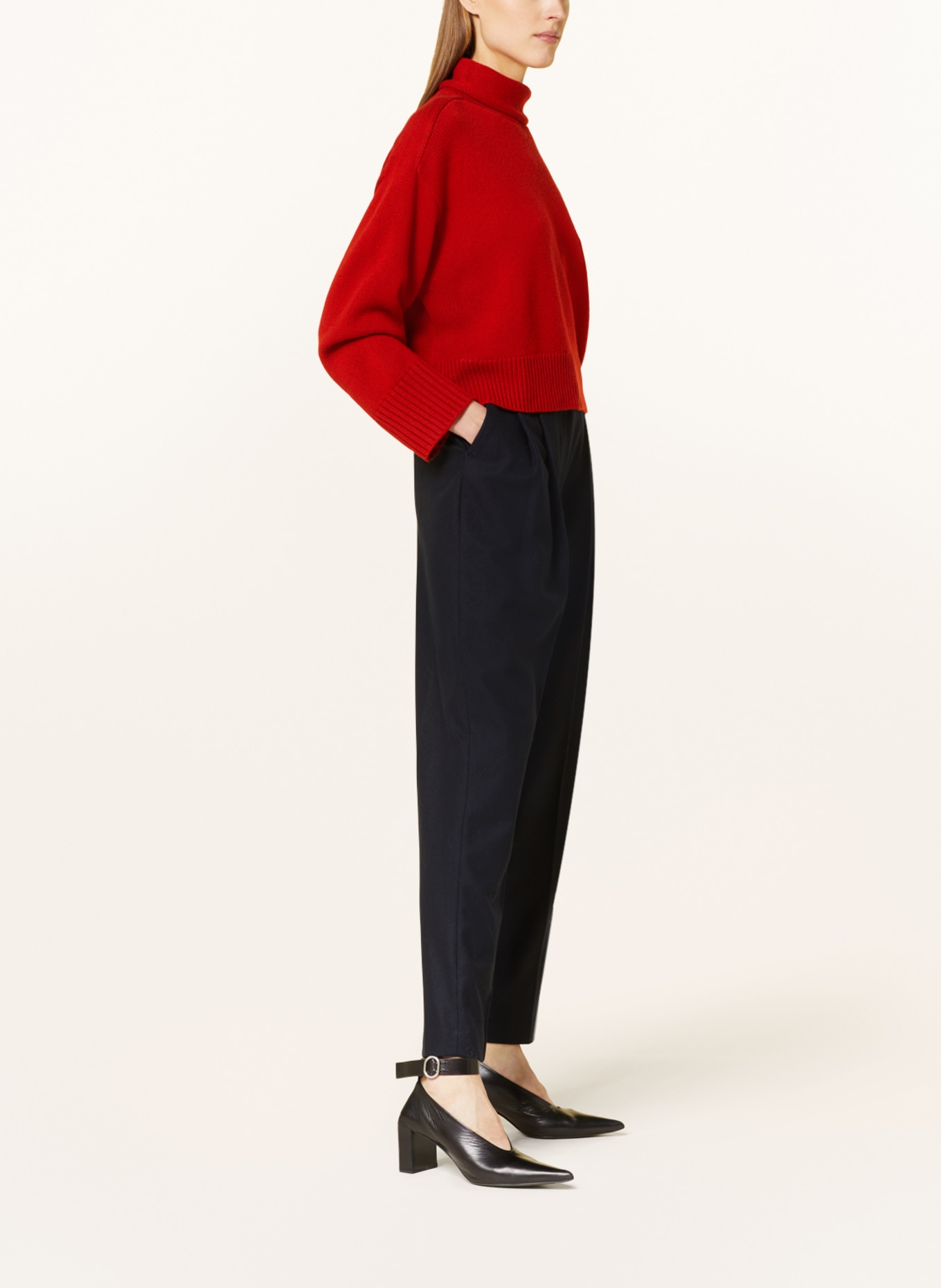 TOTEME Trousers, Color: DARK BLUE (Image 4)