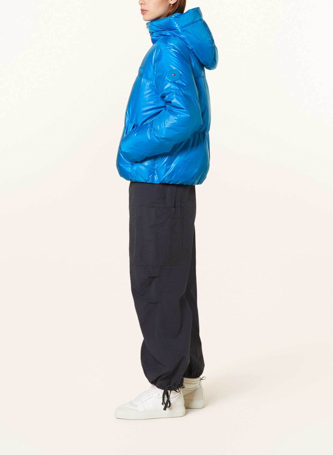 TOMMY HILFIGER Down jacket, Color: NEON BLUE (Image 4)